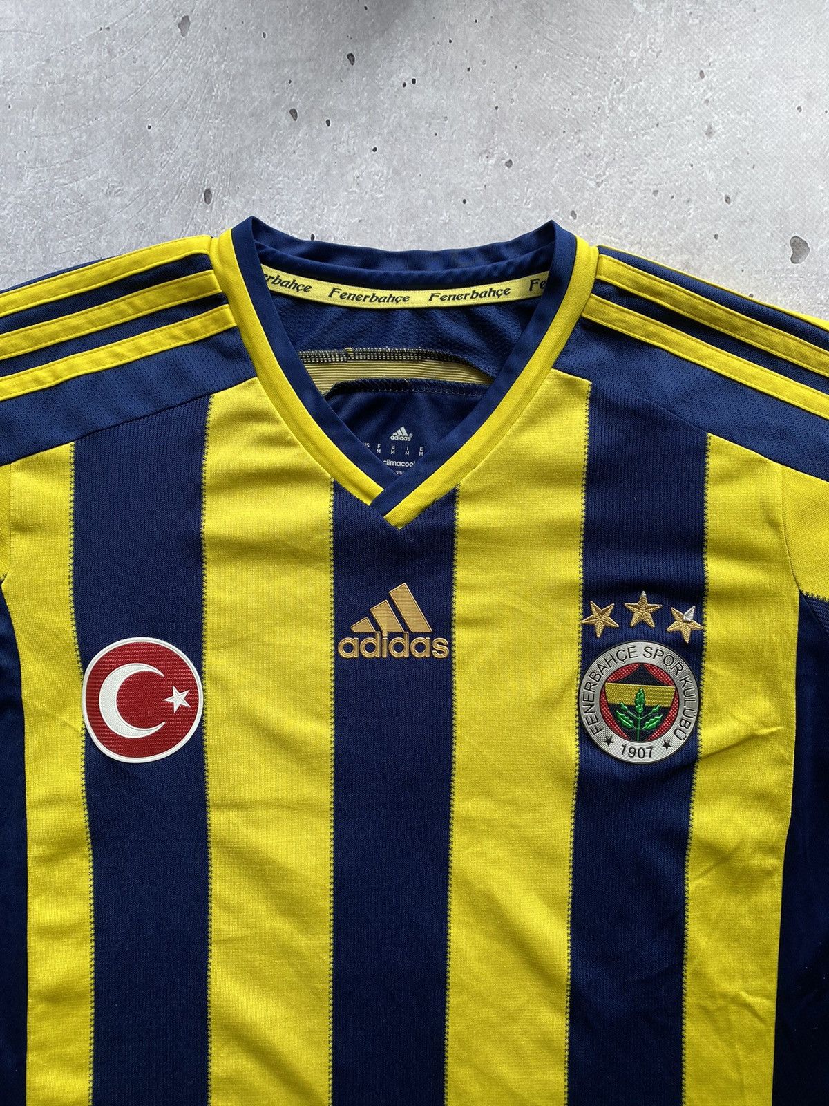 Adidas × Vintage Vintage Adidas Fenerbahce Yakup Yesilyurt 2014 Soccer Jersey Size US M / EU 48-50 / 2 - 4 Thumbnail