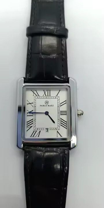Leather Square Classical Watch Size ONE SIZE - 8 Thumbnail