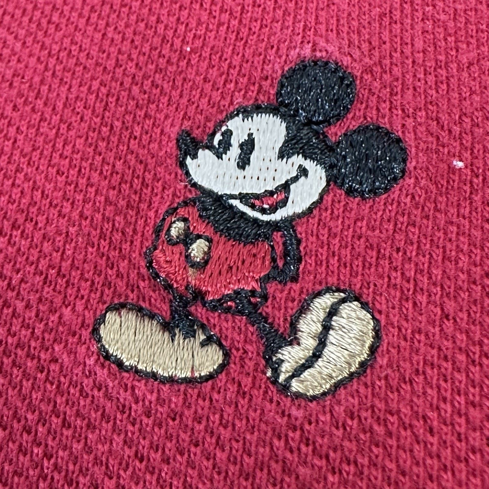 Disney Disney Parks Mickey Mouse Men's Short Sleeve Polo XXL Red Size US XXL / EU 58 / 5 - 6 Thumbnail