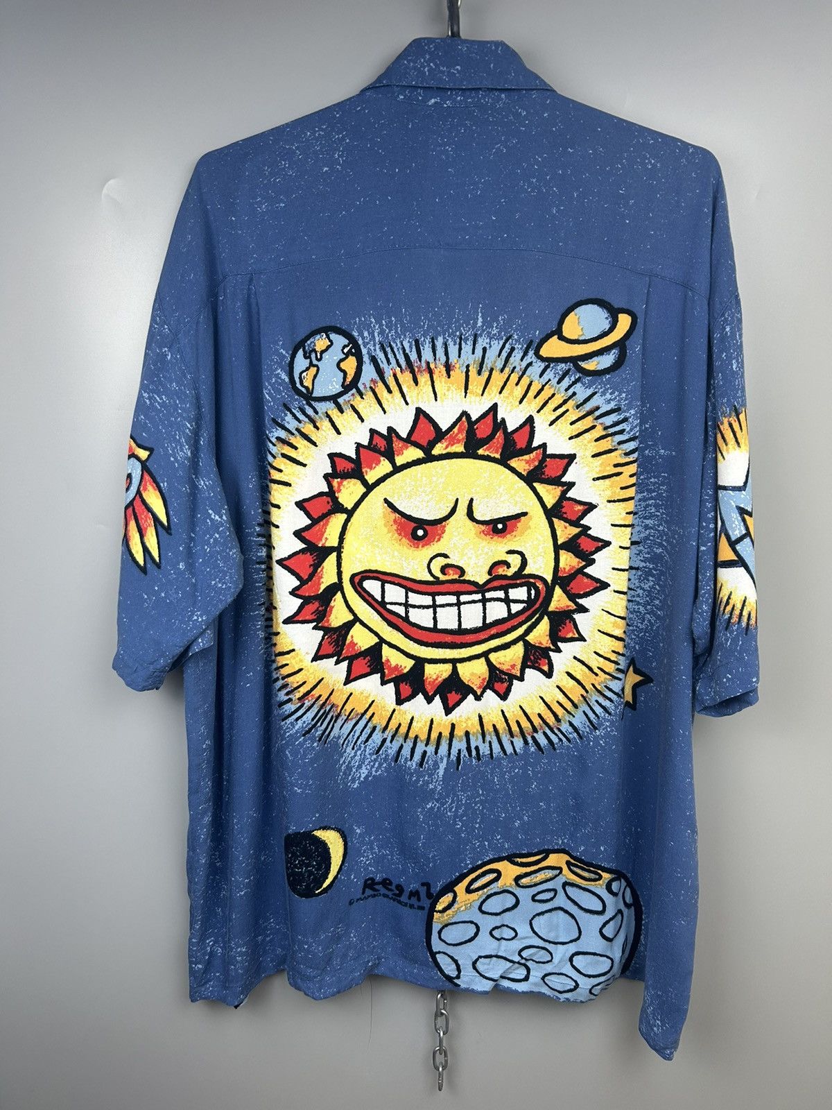 Mambo × Streetwear × Vintage Vintage 90s Mambo Loud Shirt Sun 
