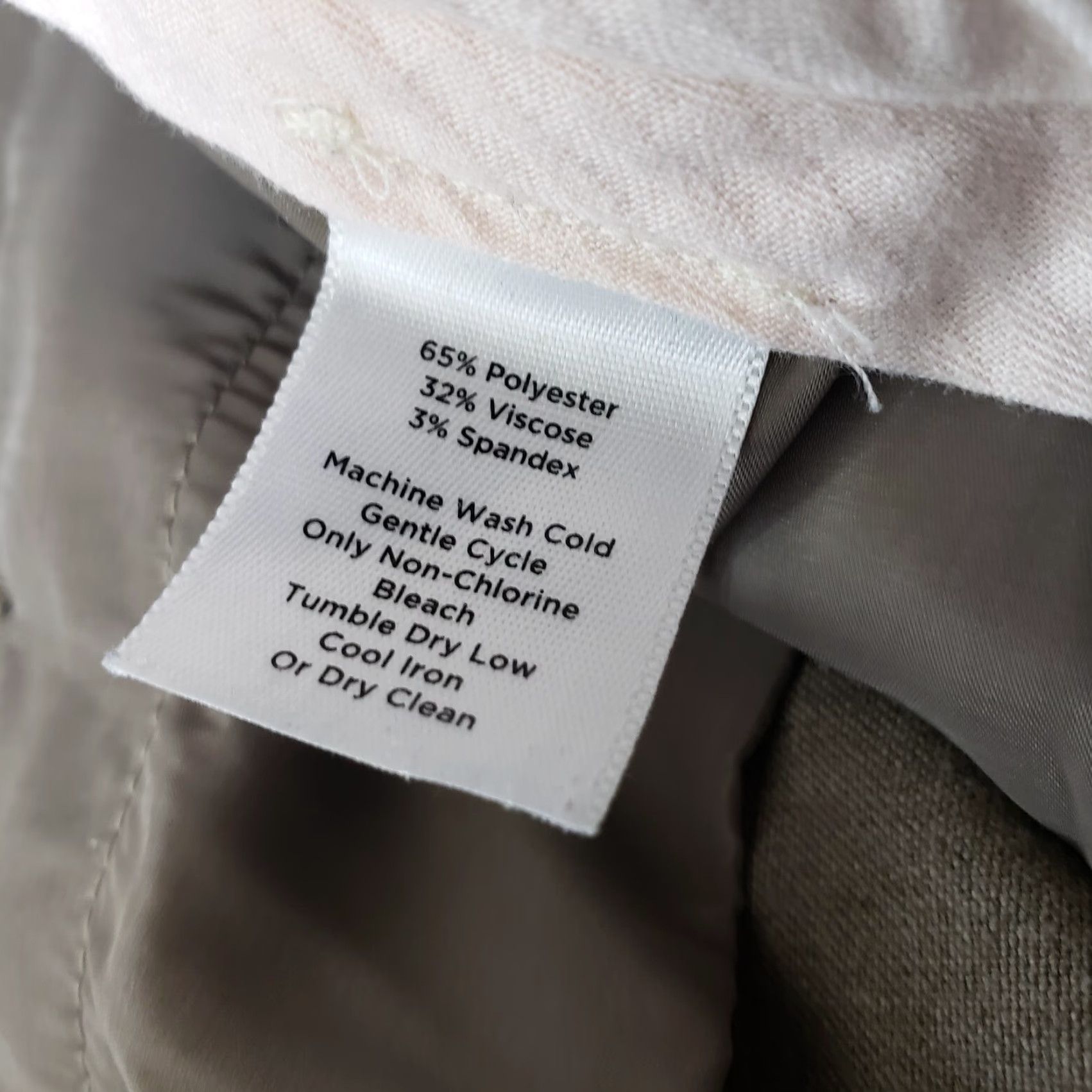 Talbots Talbots Womens Signature Boot Cut Pants Sz 6 Brown Mid Rise Dress Pants Womens Boots 31.5 Inseam Mens? Size 28" / US 6 / IT 42 - 8 Thumbnail