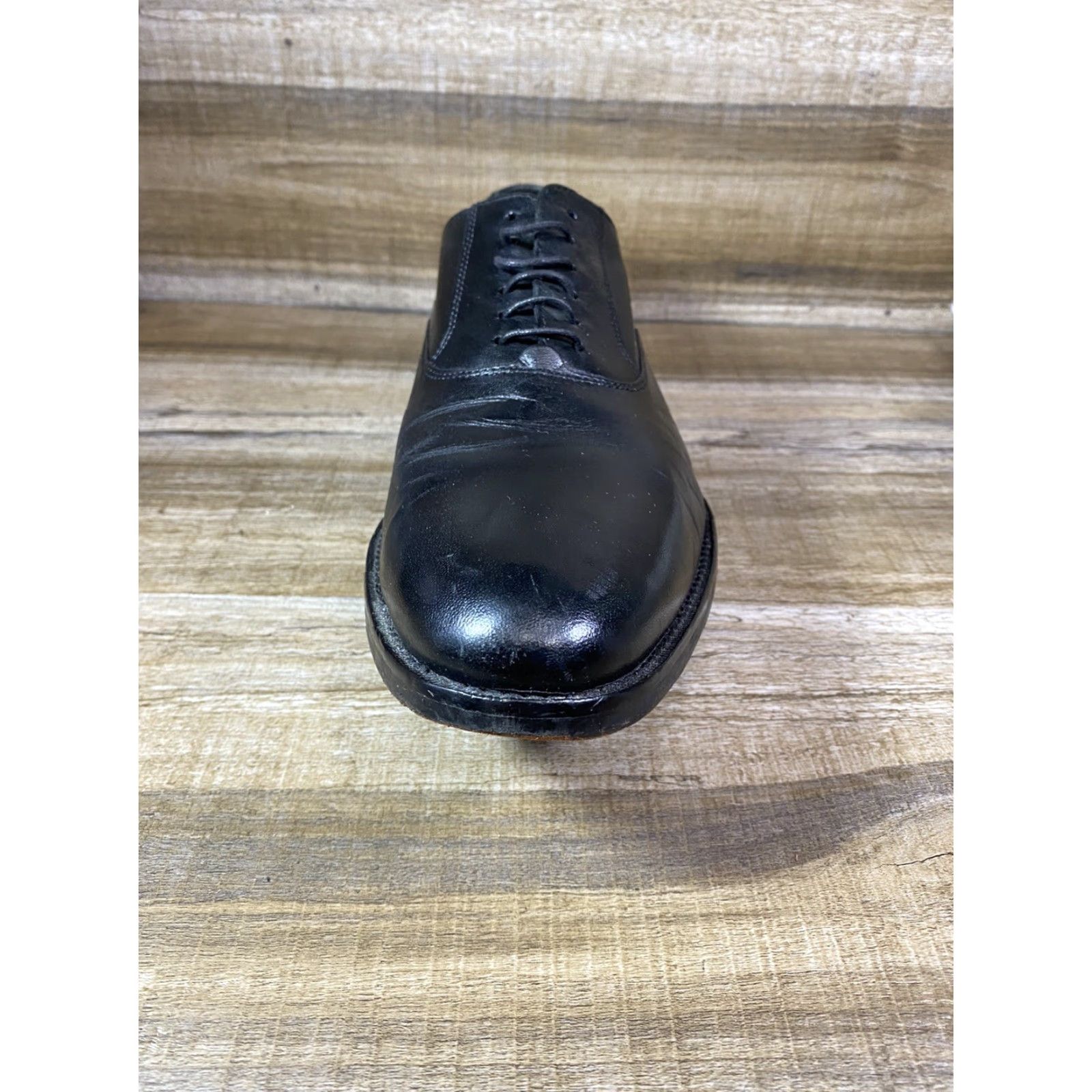 Cole Haan Cole Haan Men’s Madison Black Leather Plain Toe Oxfords C10243 US 10.5M Size US 11 / EU 44 - 3 Thumbnail