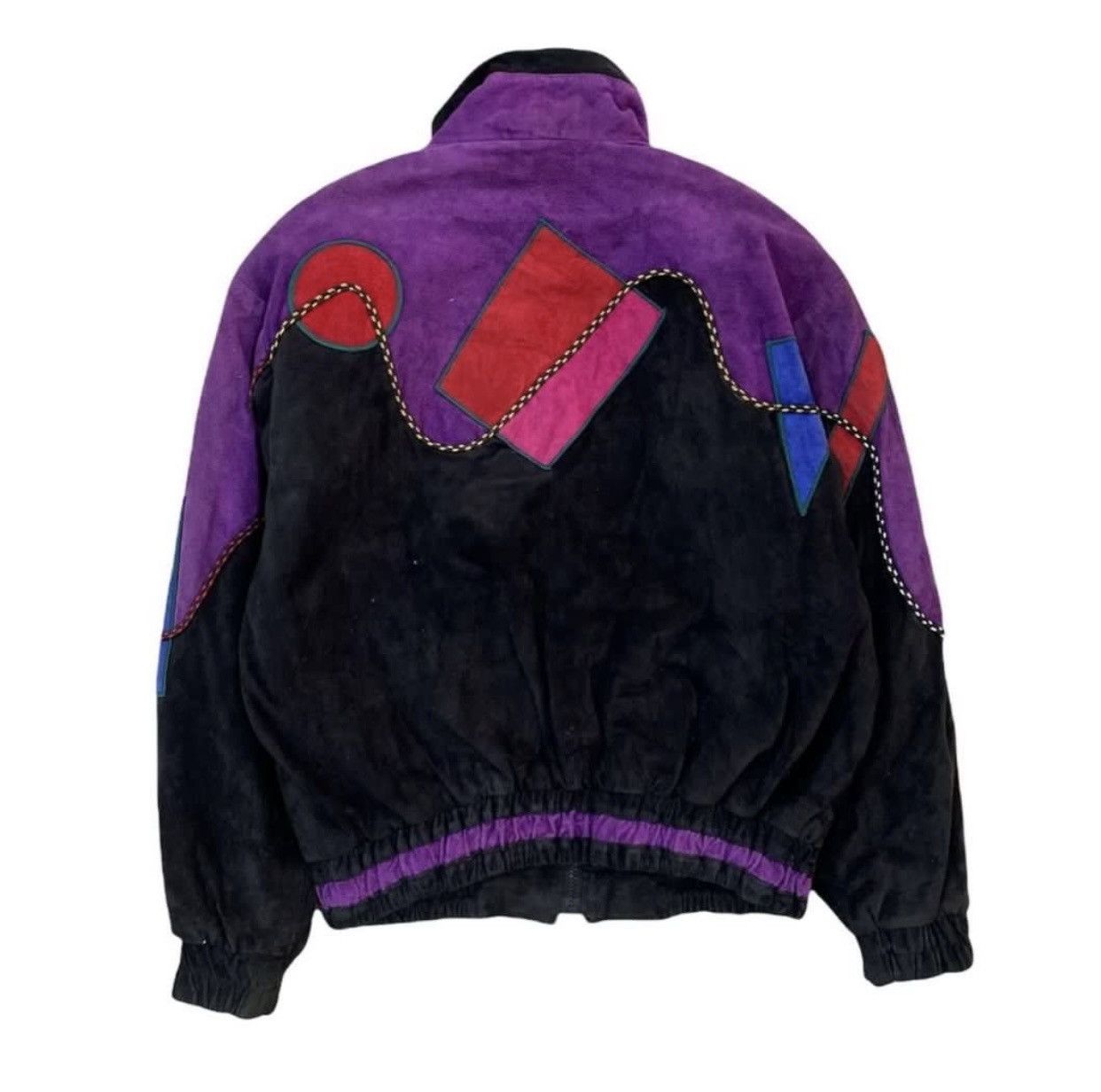 Genuine Leather × Vintage VINTAGES CRISS CRISS INSPIRED PICASSO SUEDE LEATHER JACKET Size US M / EU 48-50 / 2 - 5 Thumbnail