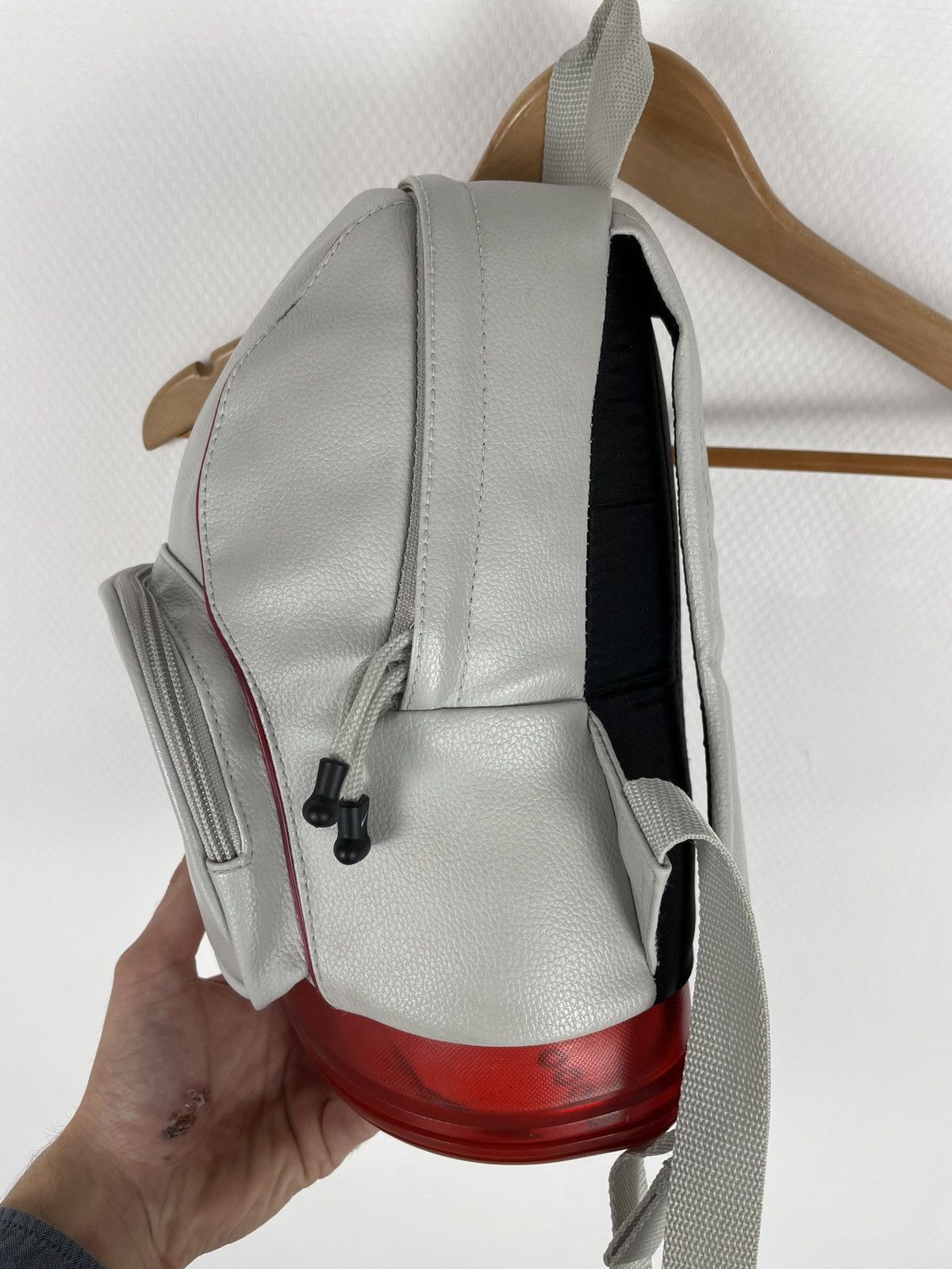 Nike Retro 90’s AIR Leather Bubble Double Big Swoosh Utility Backpack Mini Bag Size ONE SIZE - 21 Thumbnail