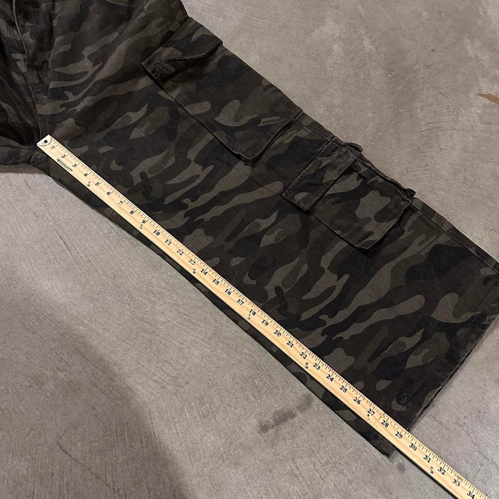 Other GREEN CAMO CARGO WAIST 28 FLAT ND Size US 28 / EU 44 - 5 Thumbnail