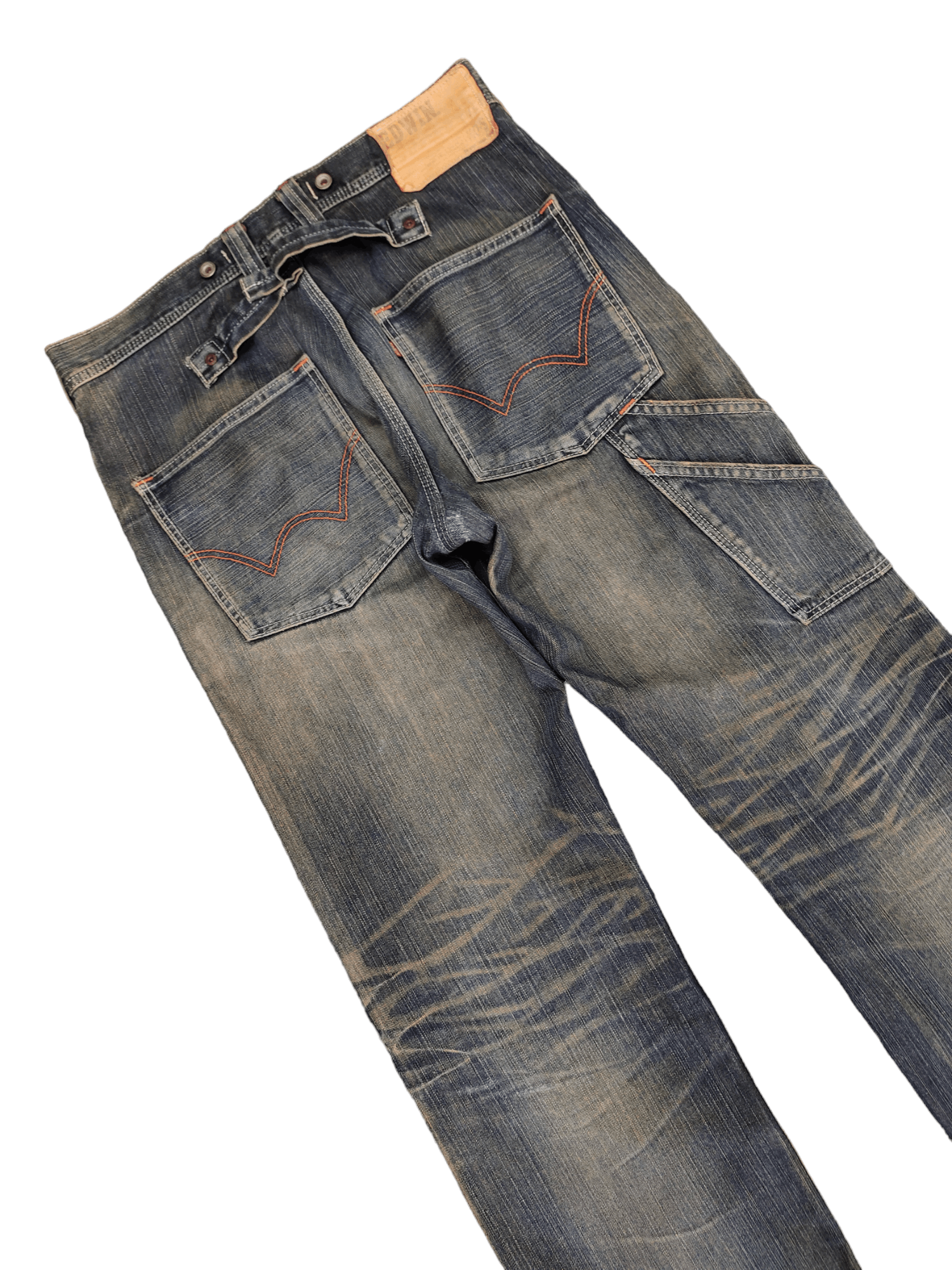 Edwin Vintage 90s Edwin Japan Carpenter Loose Denim Jeans Size US 31 - 6 Thumbnail