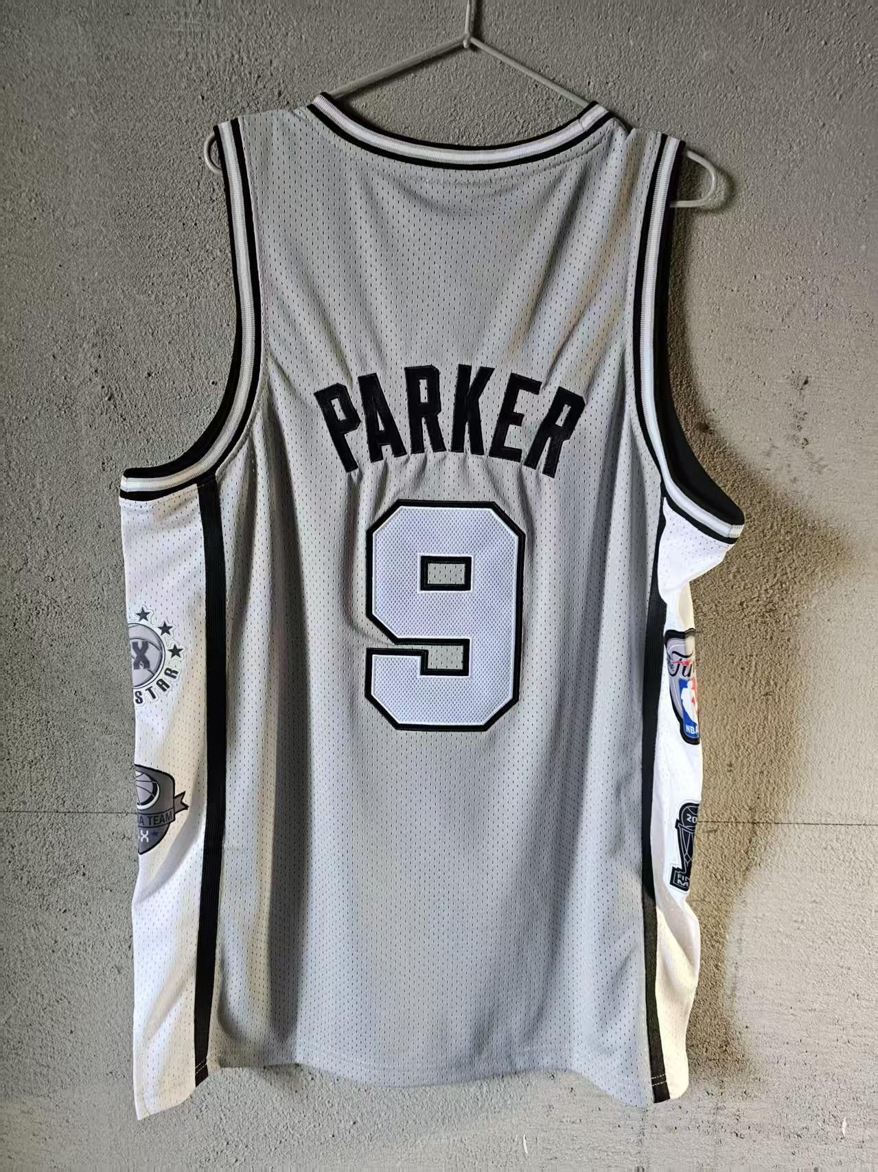 NBA San Antonio Spurs Tony Parker Jersey Double Stitched Size US M / EU 48-50 / 2 - 2 Thumbnail
