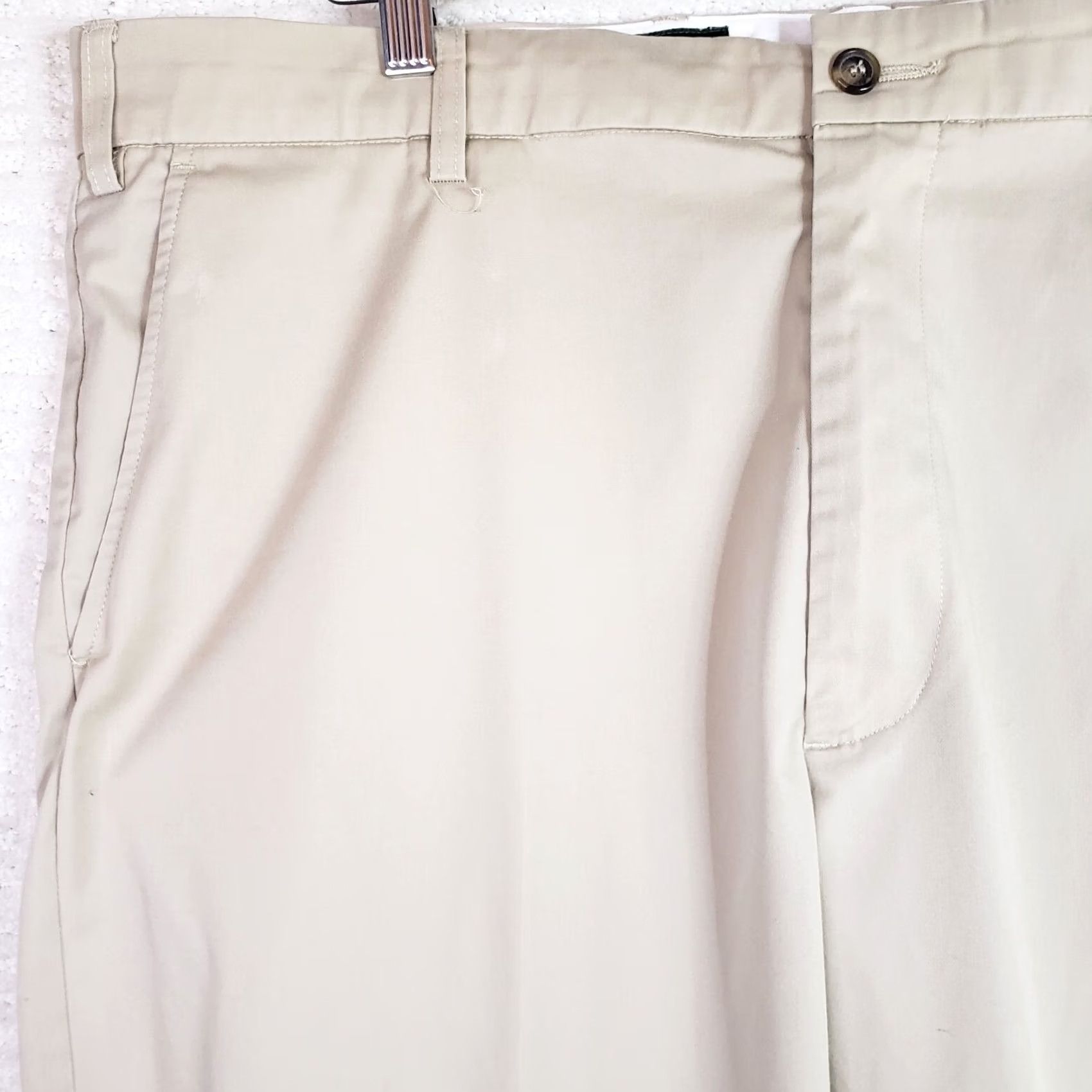 Orvis Orvis Mens Khaki Pants Beig Flat Front 39 Altered Regular Waist Zip Button Pants Size US 39 - 4 Thumbnail