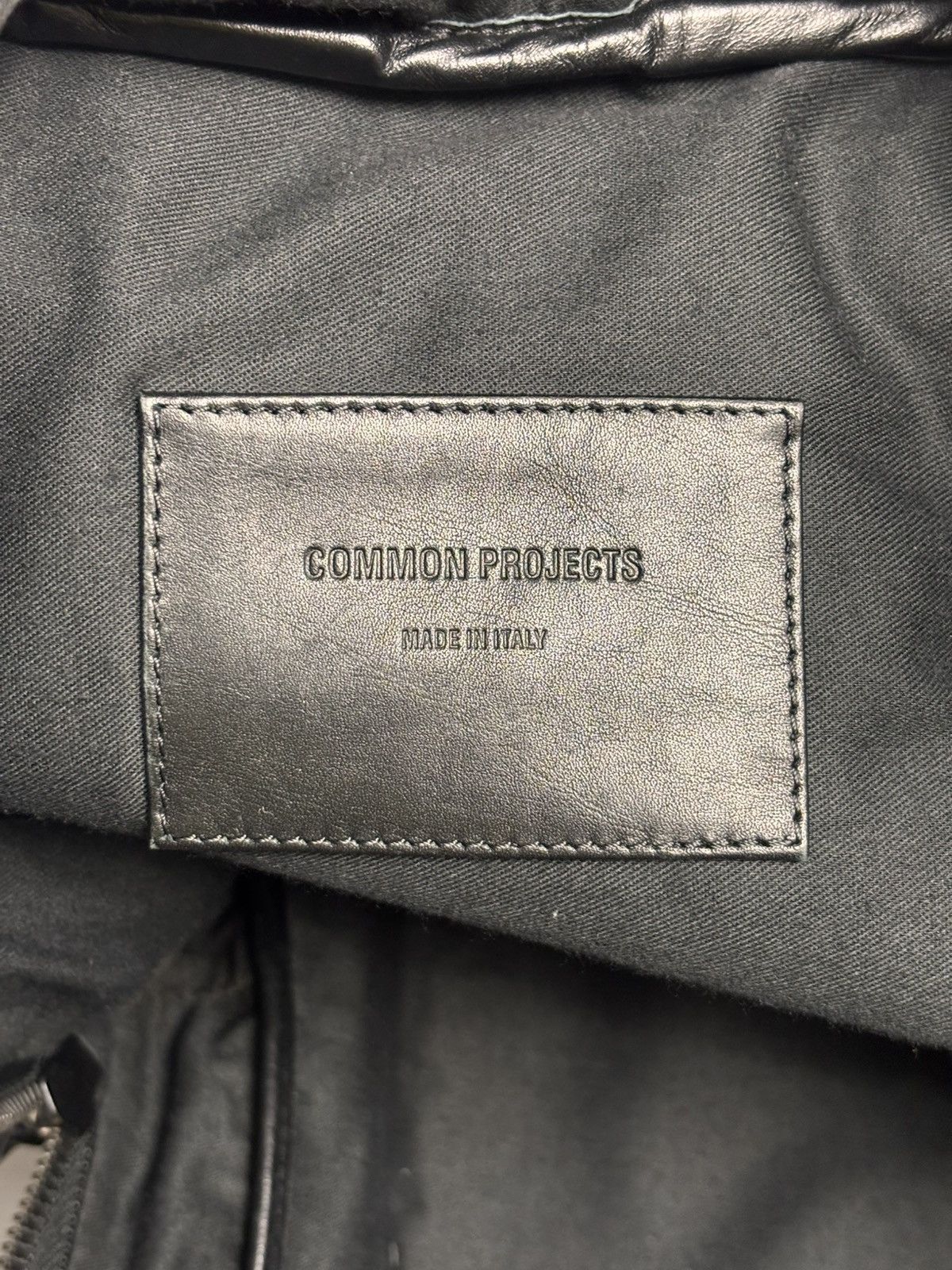 Common Projects Common Projects Leather Backpack in black Size ONE SIZE - 10 Thumbnail
