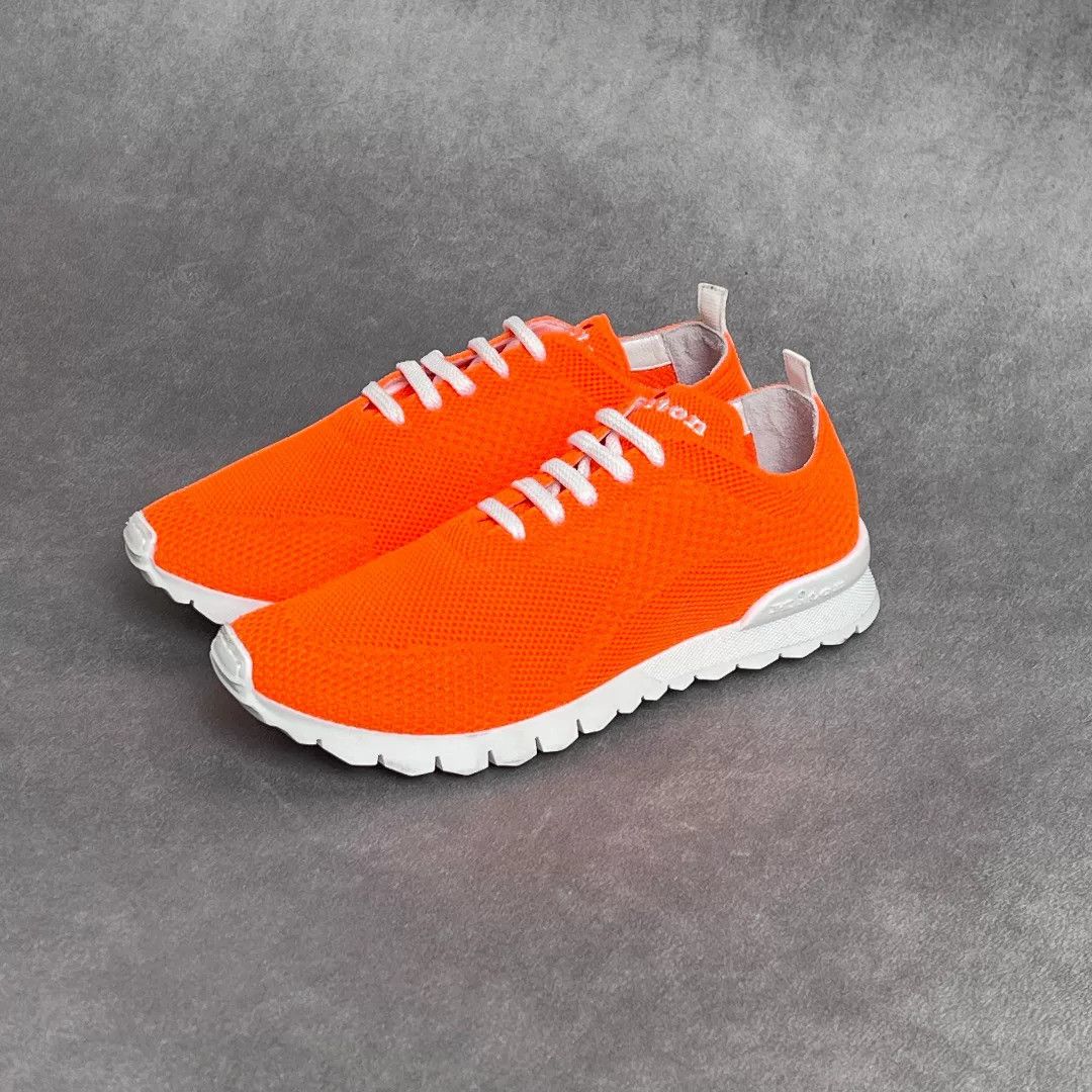 Kiton Kiton Casual Orange Lowtop Sneakers 7 Men Size US 7 / EU 40 - 1 Thumbnail