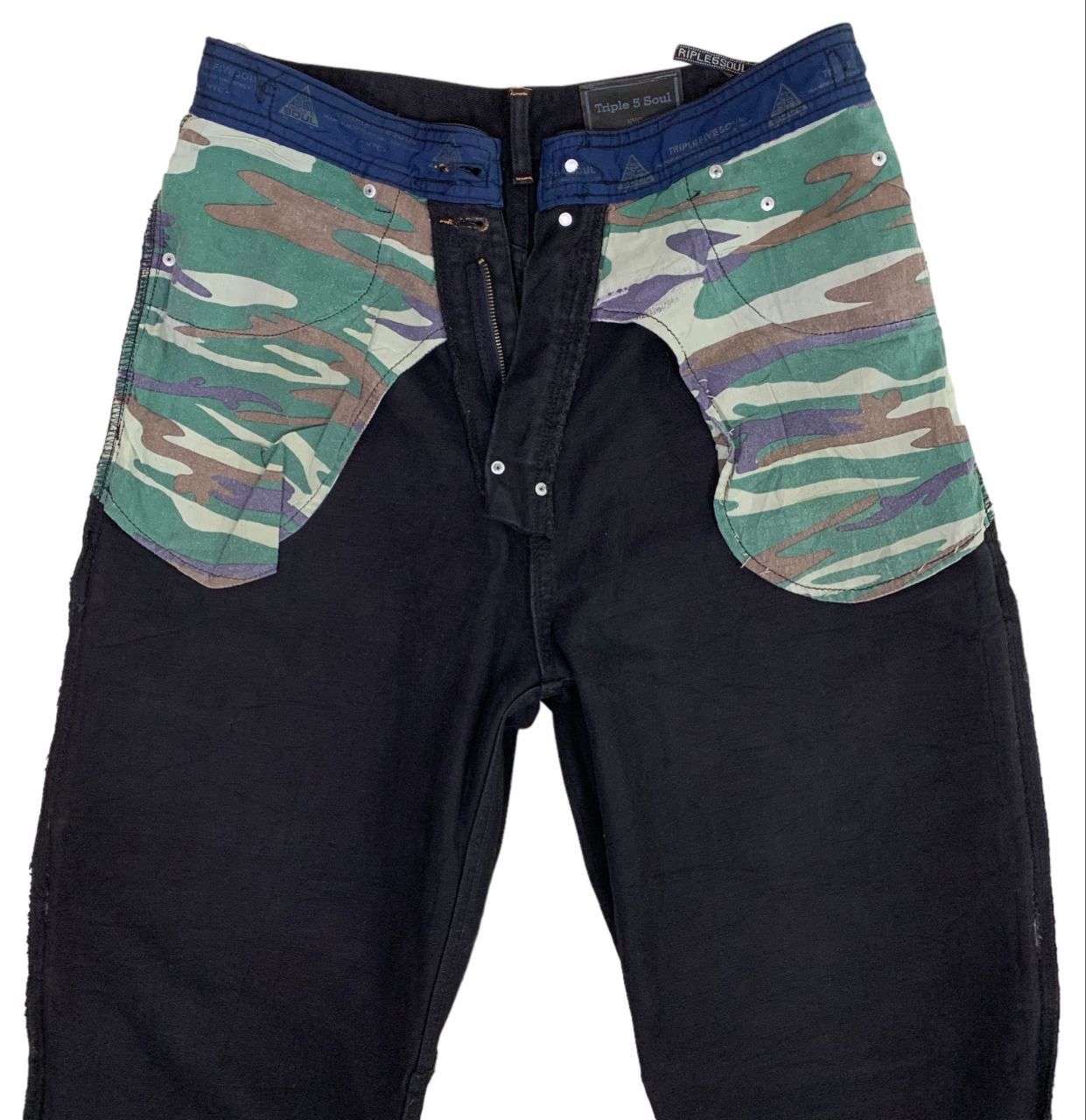 Triple 5 Soul × Vintage Triple 5 Soul Triple 5 Soul NYC Baggy Hiphop Carpenter Size US 33 - 8 Thumbnail