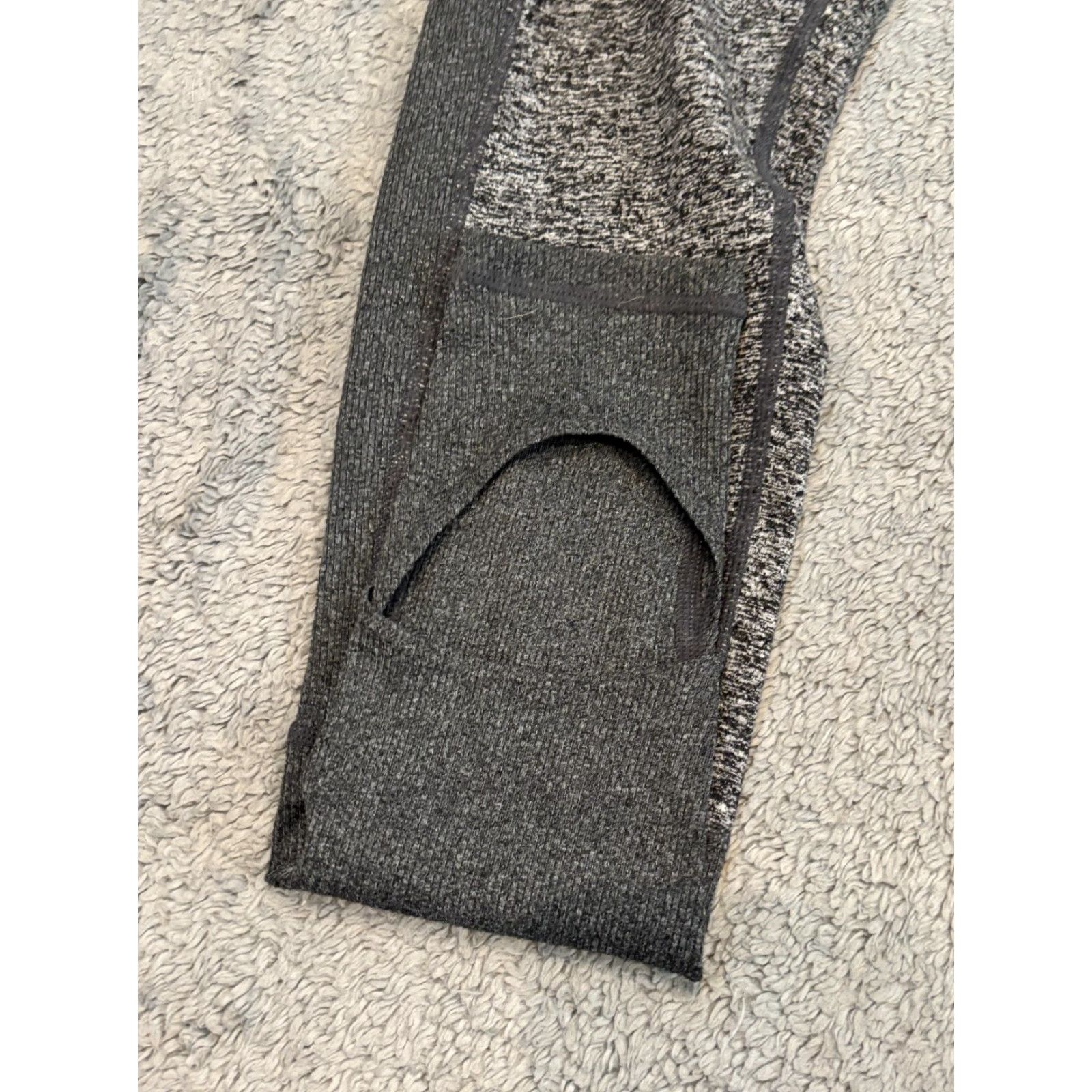 Vintage Z By Zella Leggings Womens Large Gray Street Joggers Sweatpants Tapered Stretch Size 36" / US 14 / IT 50 - 2 Thumbnail