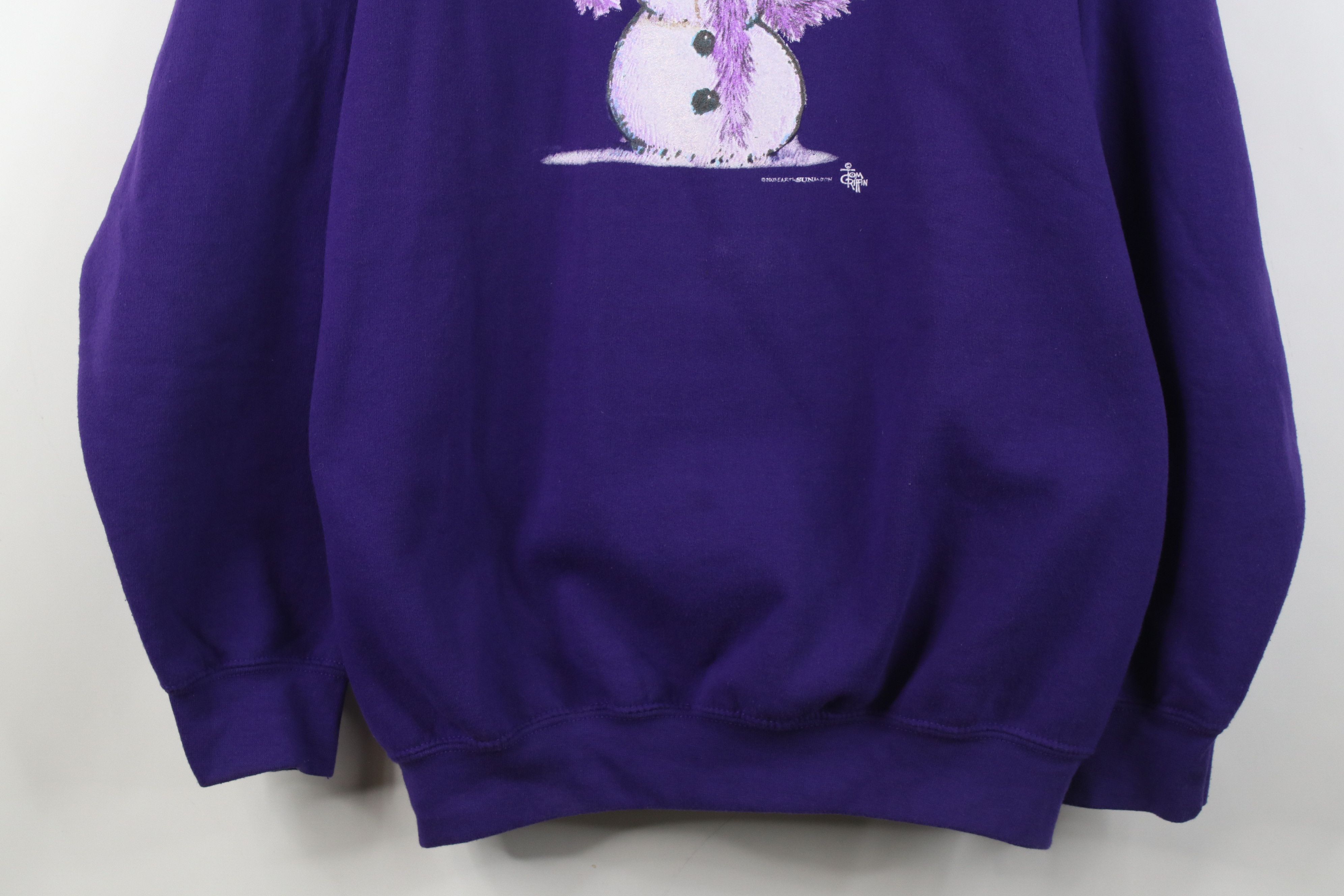 Vintage Vintage Y2K 2003 Christmas Winter Snowman Sweatshirt Size M / US 6-8 / IT 42-44 - 3 Thumbnail