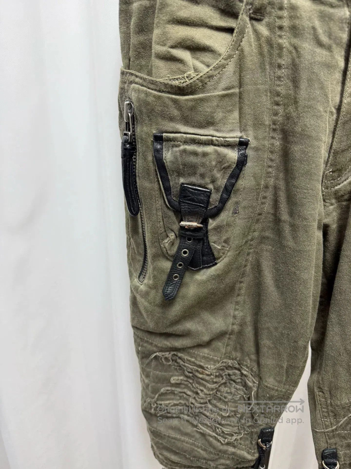 Comme des Garcons Homme Plus L.G.B Visual Style Studded Bag. Size US 32 / EU 48 - 3 Thumbnail