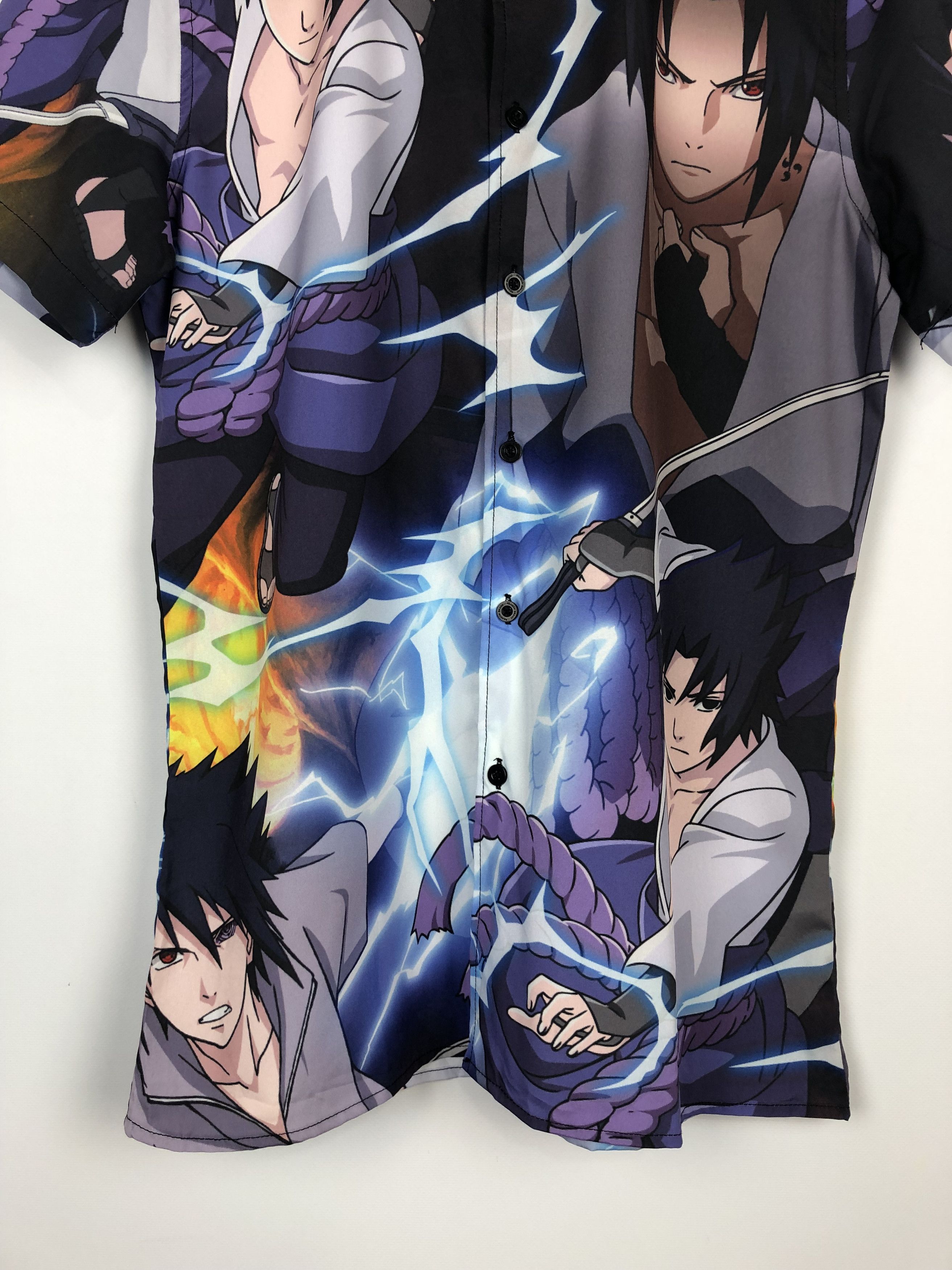 Anime Reason Naruto Shirt Sasuke Overprinted size S Size US S / EU 44-46 / 1 - 3 Thumbnail