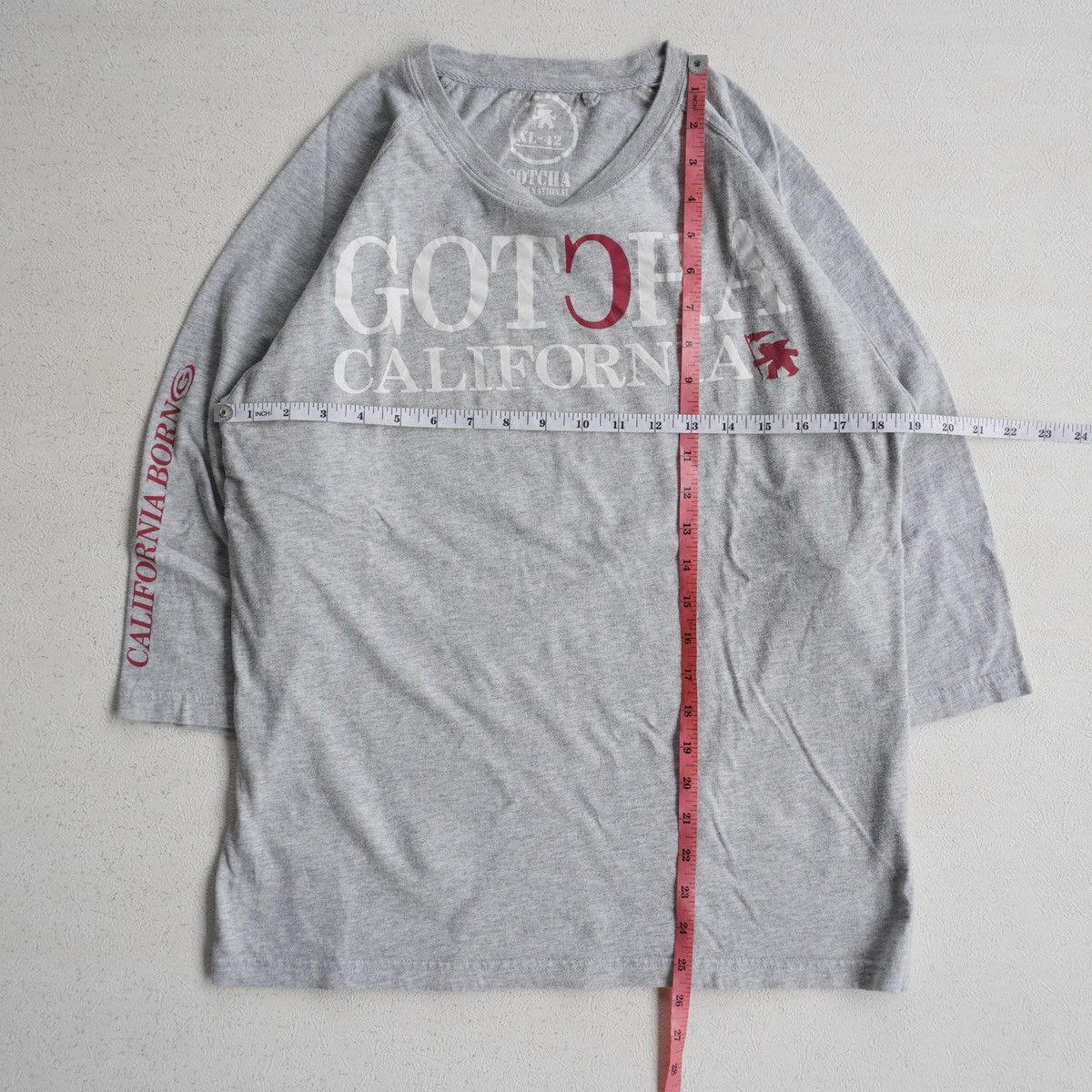 Gotcha Y2K Japanese Longsleeve Gotcha Poem Ifsixwasnine style Size US XL / EU 56 / 4 - 6 Thumbnail
