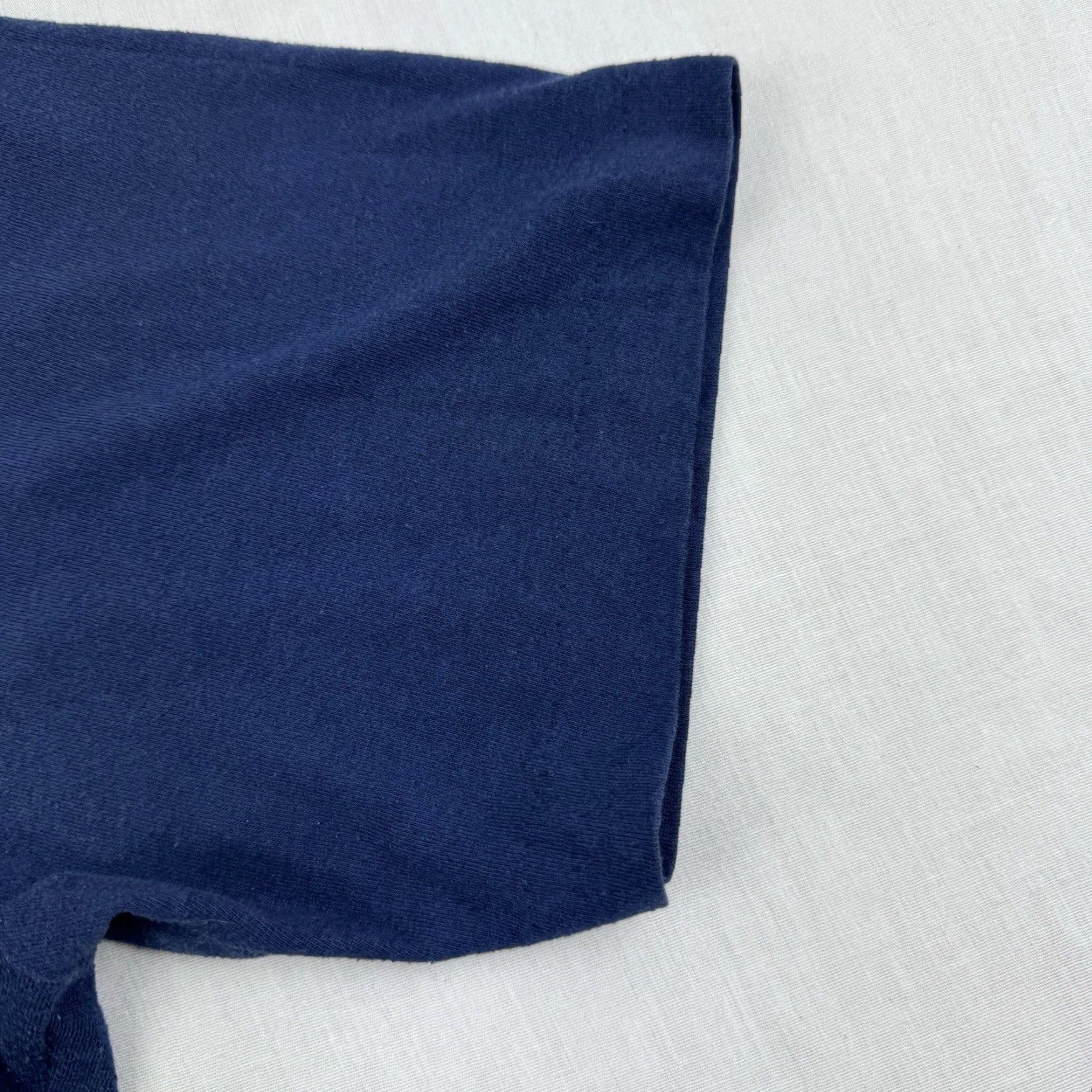 Vintage VINTAGE Turkey Bowl Navy Shirt Adult Large Blue Panama Sports Football 80s 90s Size US L / EU 52-54 / 3 - 4 Thumbnail