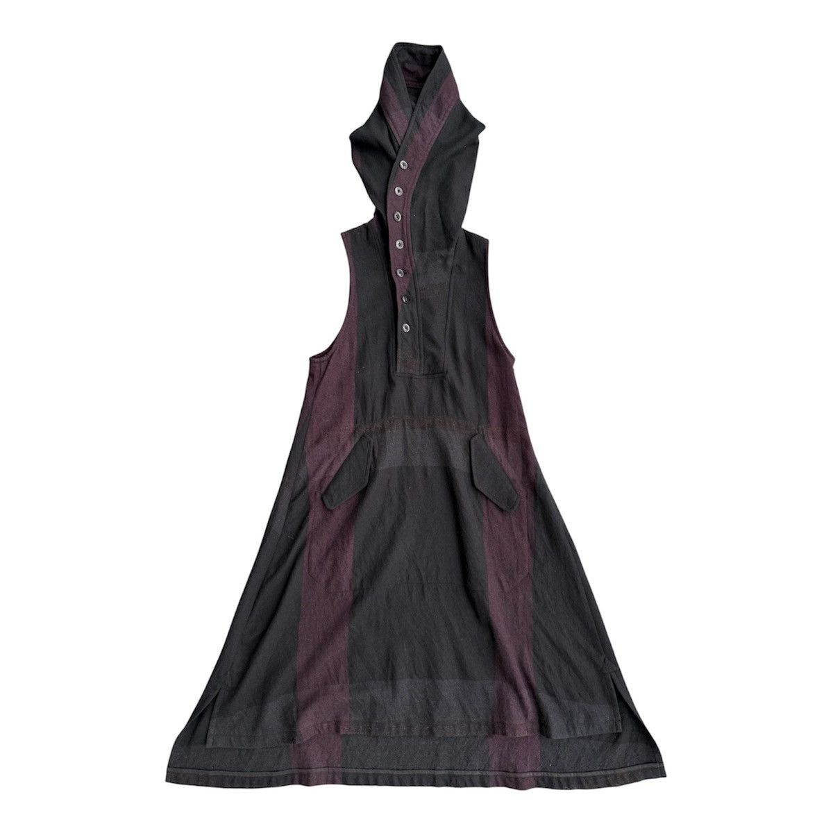 Yohji Yamamoto Y’s by YOHJI YAMAMOTO Wool Monster Maleficent Dress Hoodie Size M / US 6-8 / IT 42-44 - 3 Thumbnail