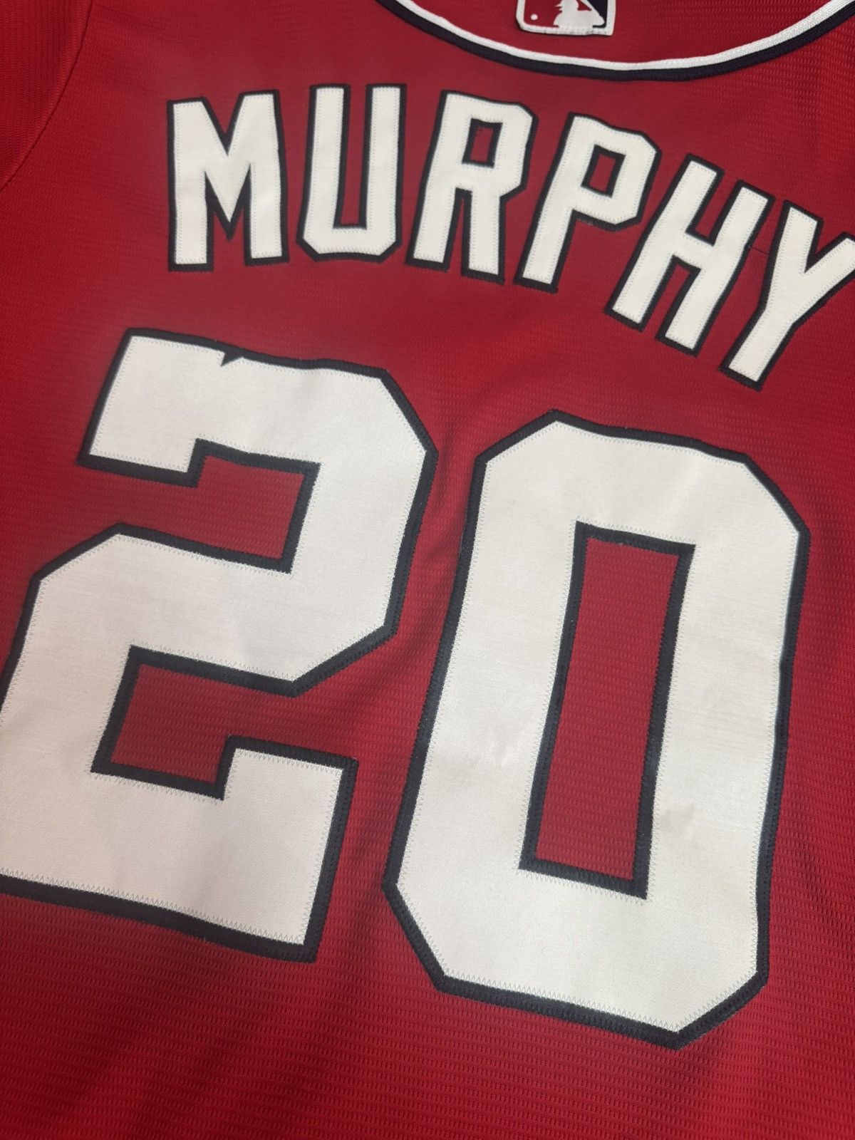 Majestic Daniel Murphy #20 Washington Nationals MLB Cool Base Jersey Size US M / EU 48-50 / 2 - 8 Thumbnail