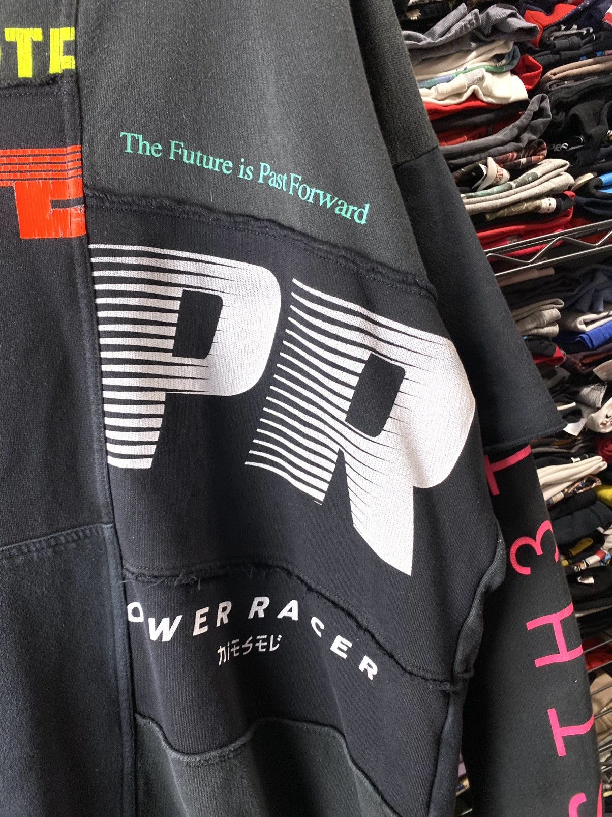 Diesel Rare! Patchwork Diesel Archive Sweatshirt Size US XL / EU 56 / 4 - 6 Thumbnail