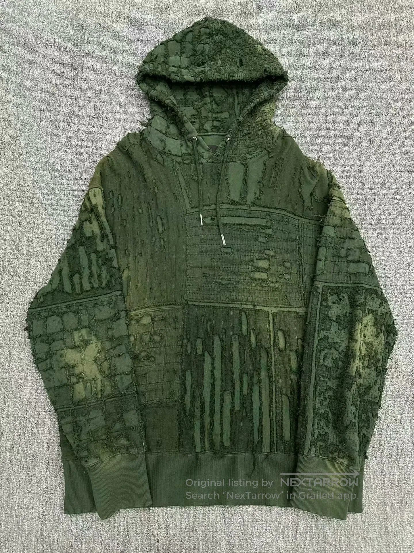 Givenchy Givenchy boro oversized hoodie in green. Size US L / EU 52-54 / 3 - 1 Thumbnail