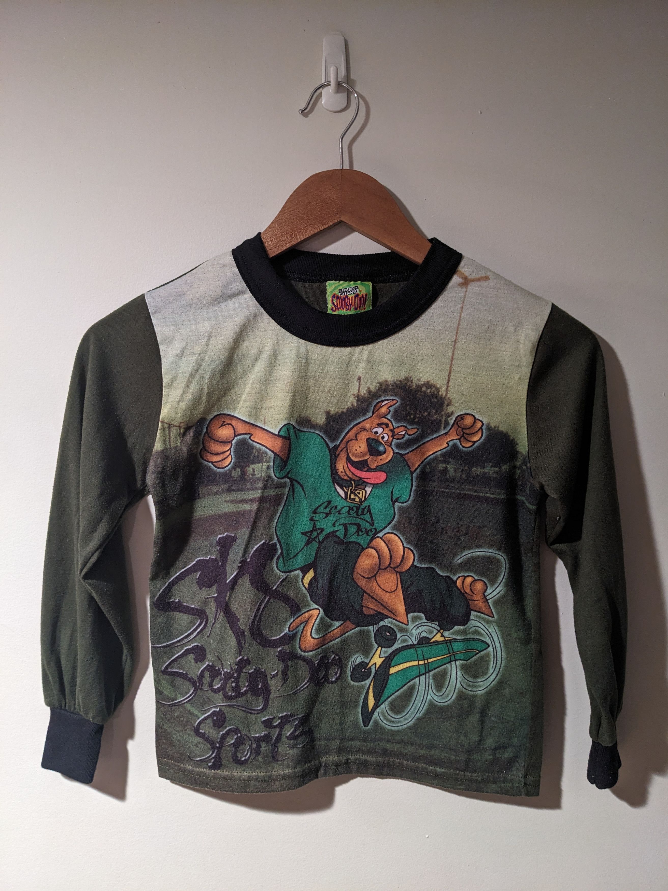 Cartoon Network × Vintage Vintage 2000 Scooby-Doo Cartoon Network Kids Long-Sleeve Size US M / EU 48-50 / 2 - 1 Thumbnail