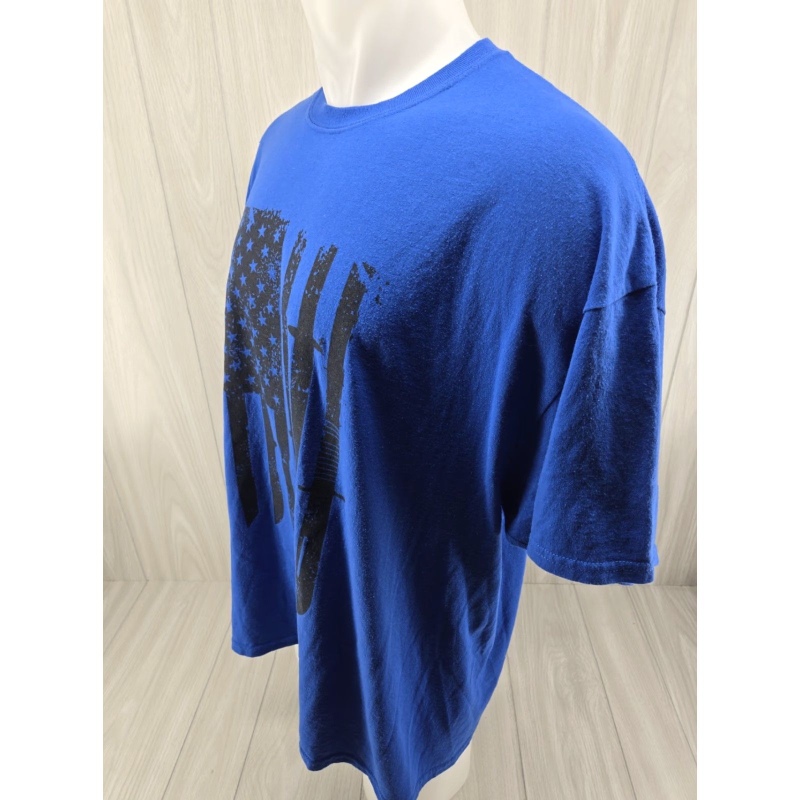 Logo 7 Mens 2XL Blue Smoky Mountain Knife Works Shirt SMKW Logo T-Shirt Short Sleeve Graphic Print Men Size US XXL / EU 58 / 5 - 5 Thumbnail