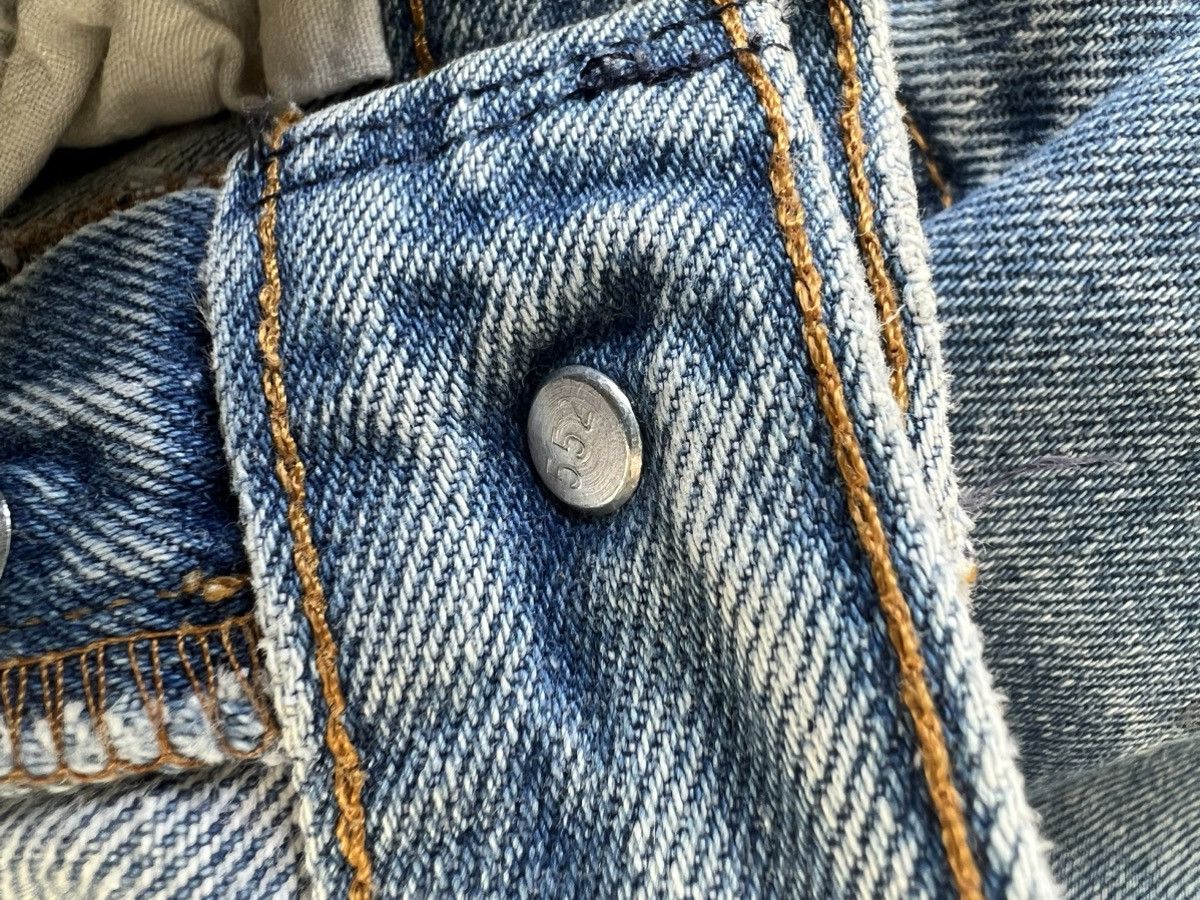 Levi's Vintage 80s Levi’s 501 Distressed Faded Blue Denim Jeans Size US 30 / EU 46 - 25 Thumbnail
