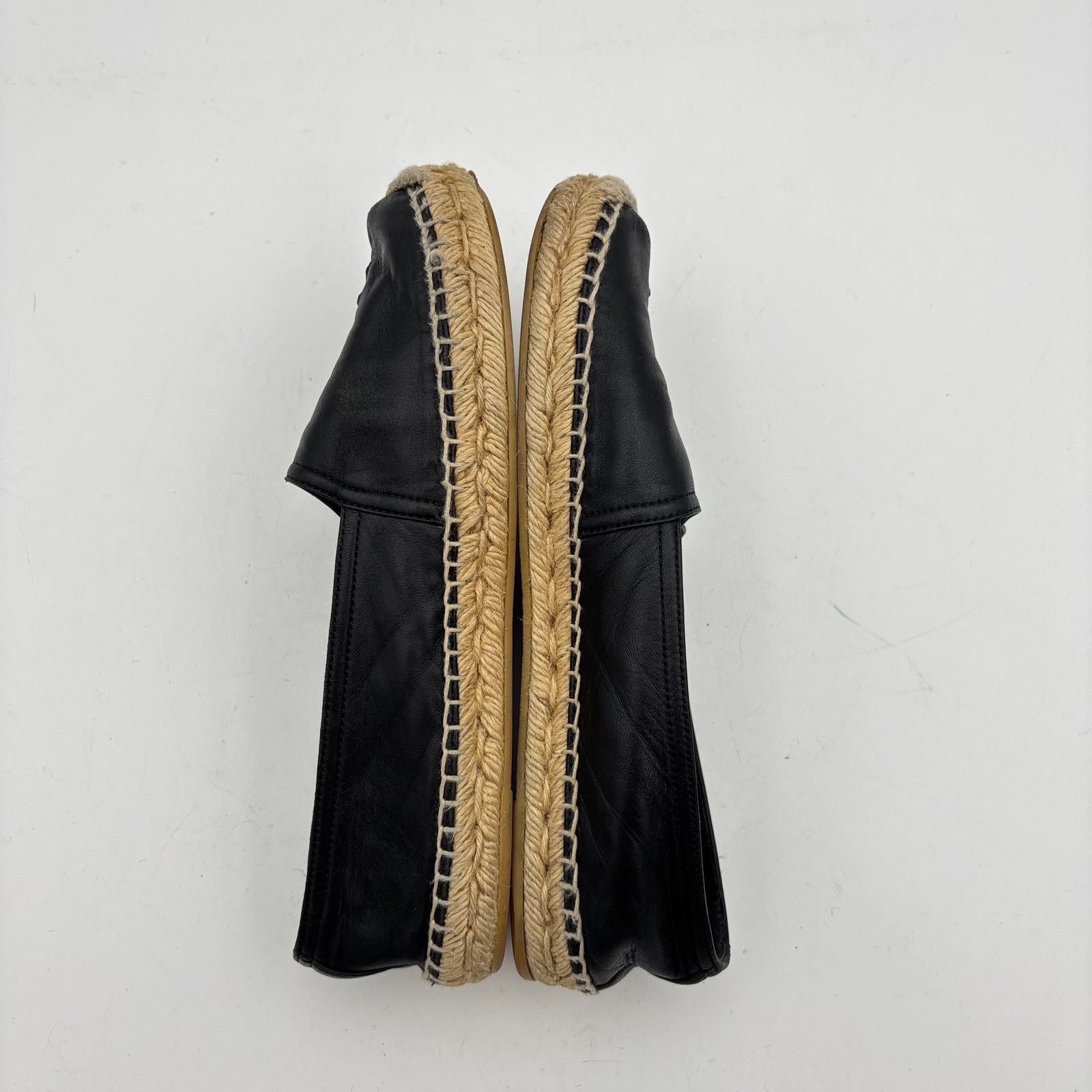 Saint Laurent Paris YSL Saint Laurent Logo Leather Espadrille Shoes Men 43 US 10 Size US 9 / IT 39 - 8 Thumbnail