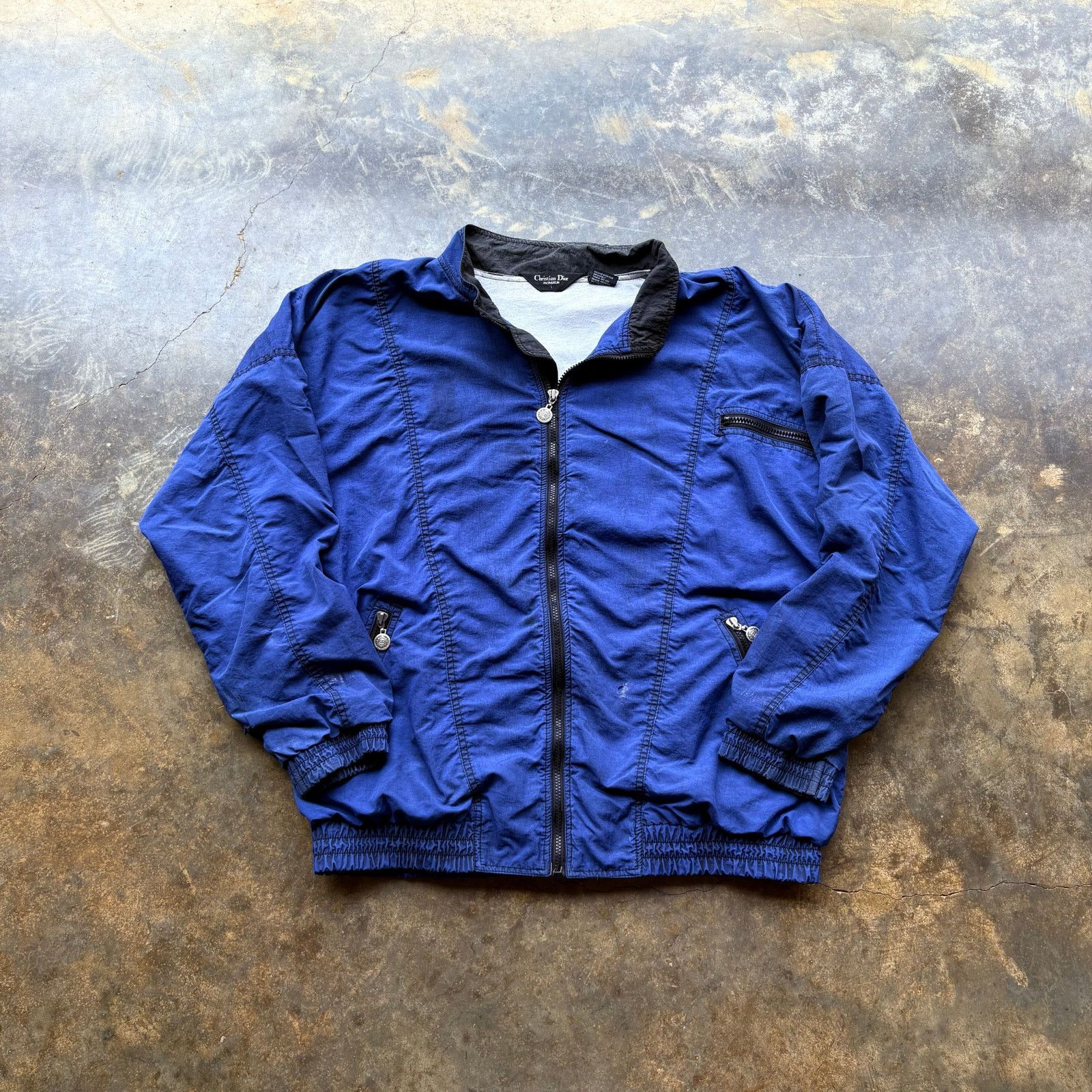 Christian Dior Monsieur Vintage 90s Christian Dior Windbreaker Size US L / EU 52-54 / 3 - 1 Thumbnail