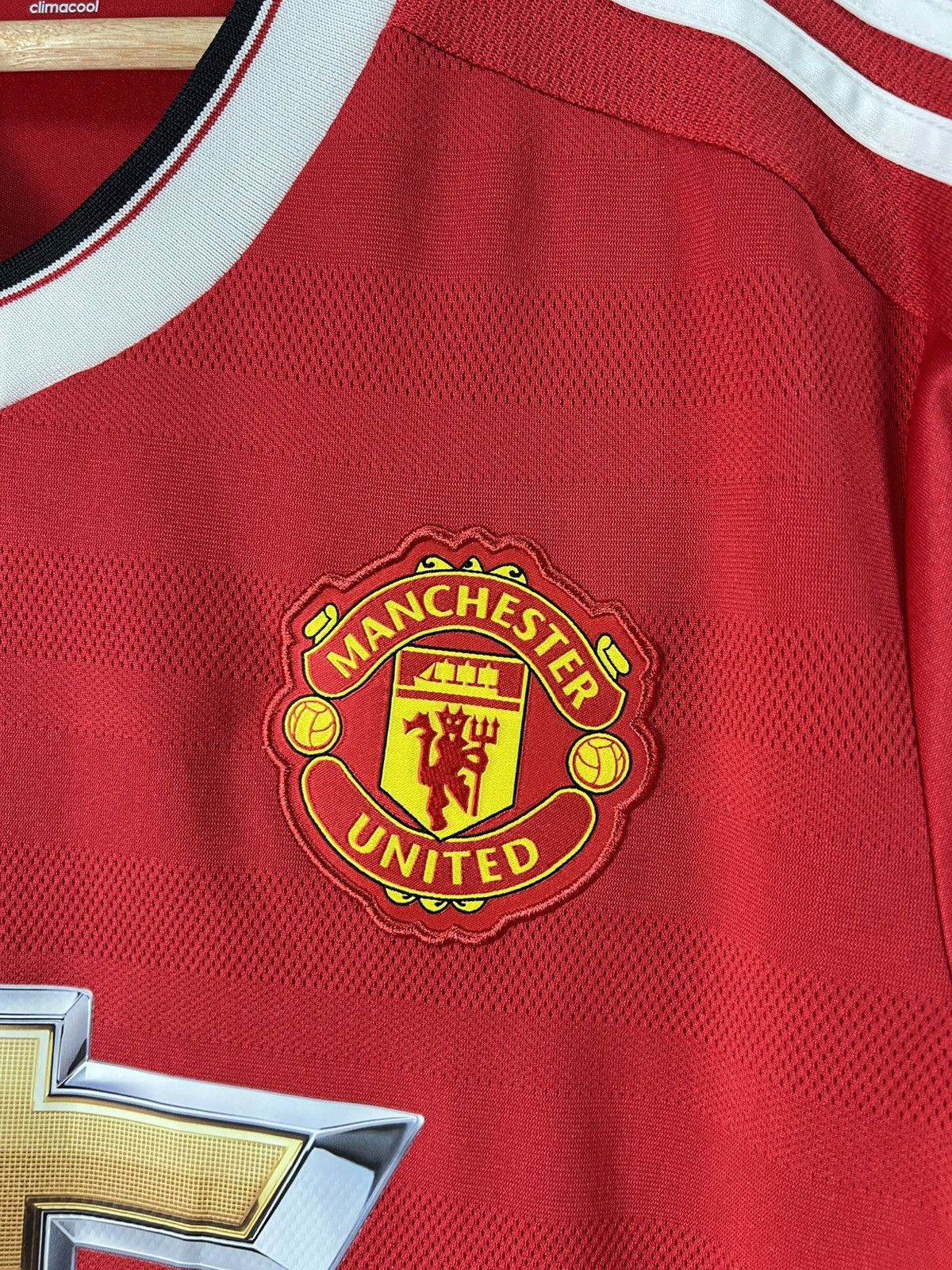 Adidas Adidas Manchester United Home Jersey L – Chevrolet Sponsor Size US L / EU 52-54 / 3 - 5 Thumbnail