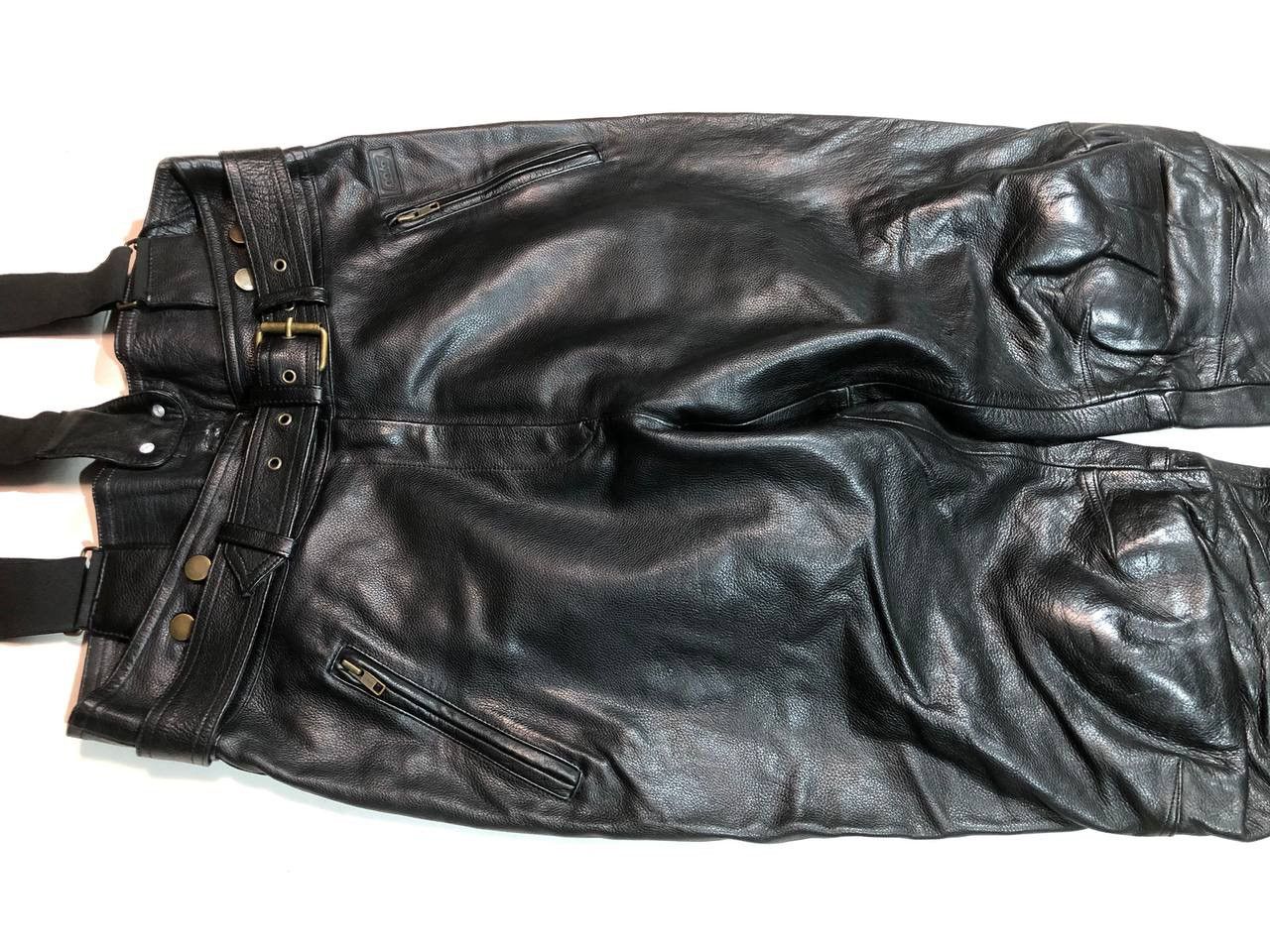 Leather Polo Vintage Racing Moto Leather Pants Size US 32 / EU 48 - 5 Thumbnail