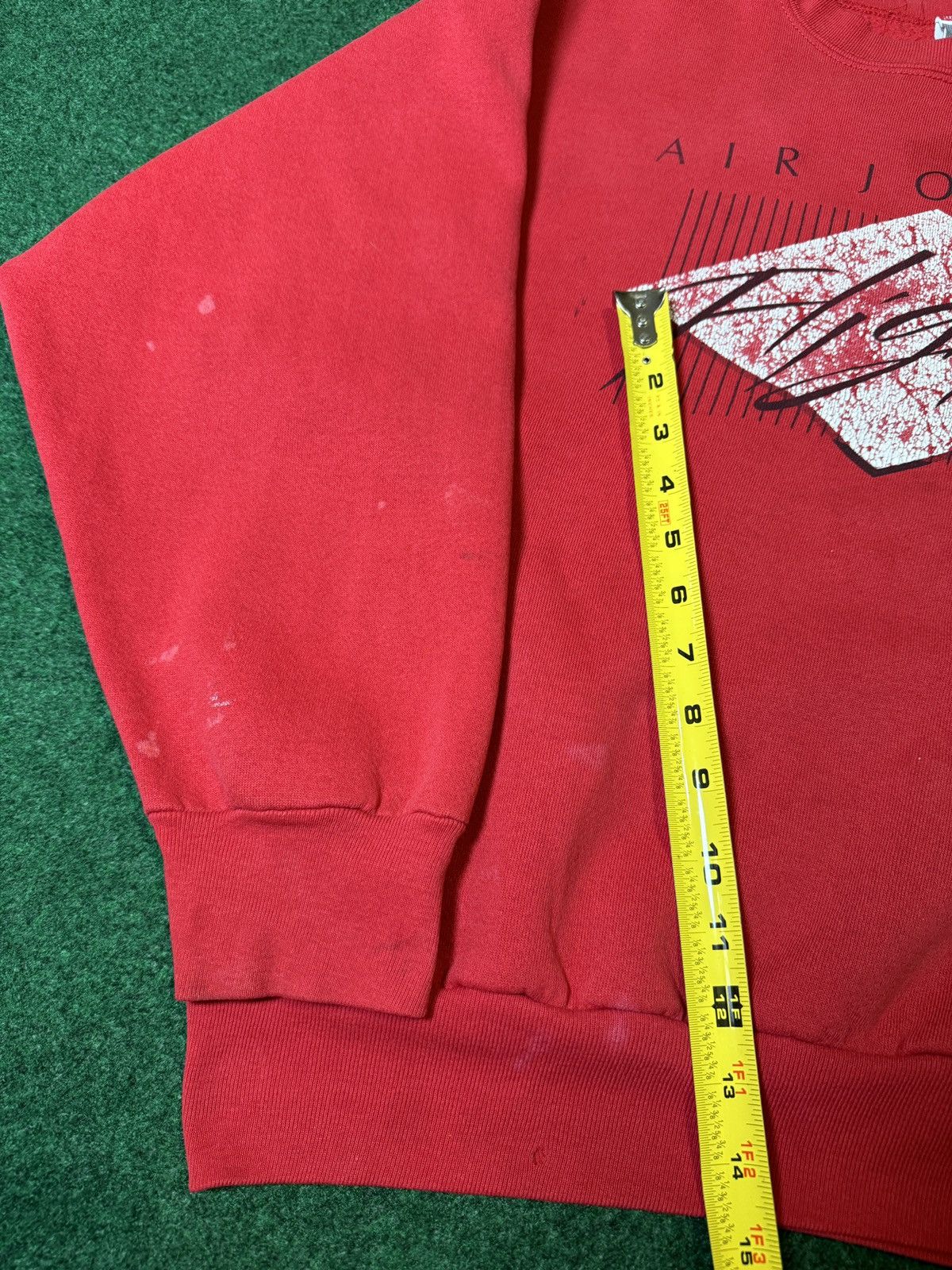 Jordan Brand × Nike × Vintage Vintage 80s Nike Air Jordan Flight OG Crewneck Sweatshirt Size US M / EU 48-50 / 2 - 8 Thumbnail