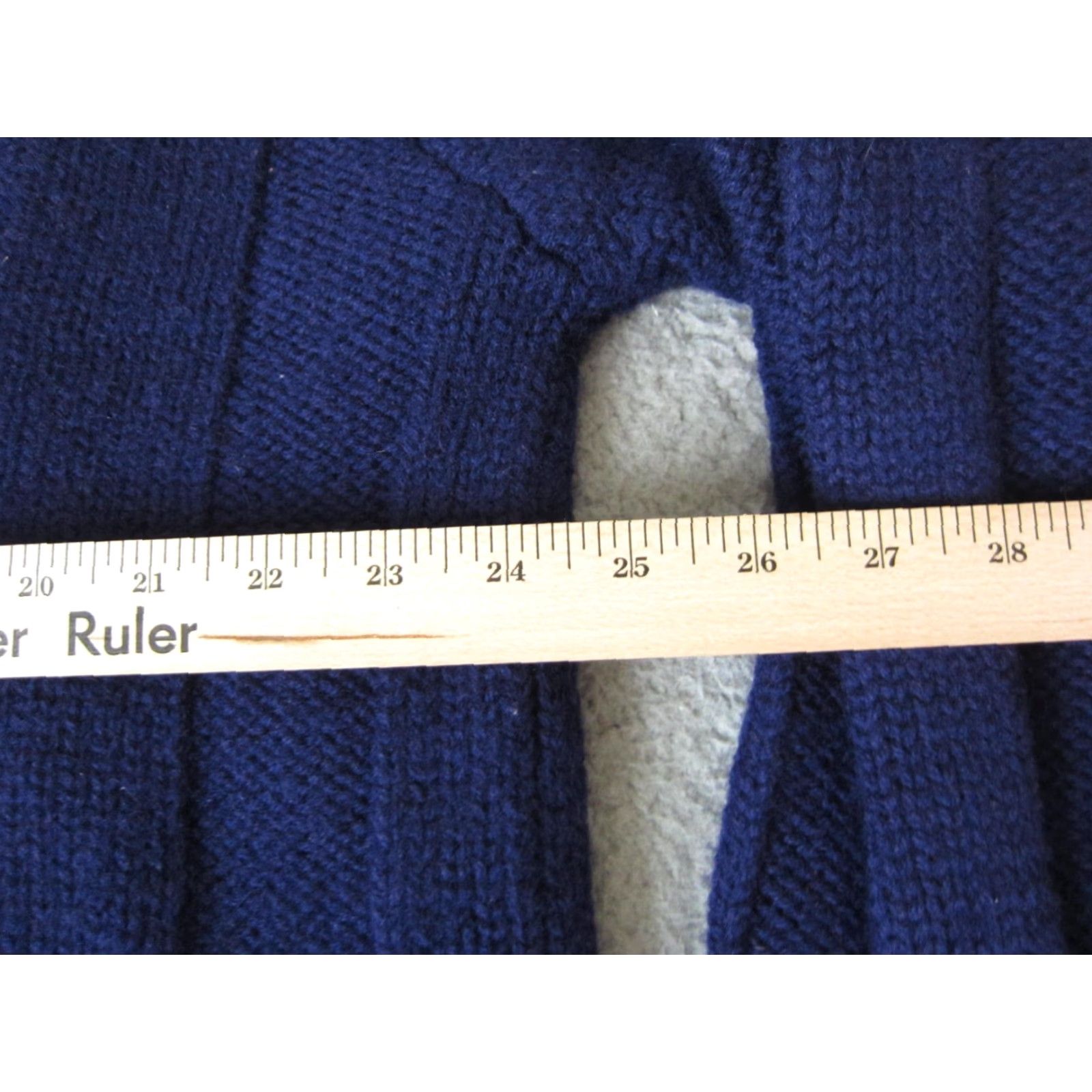 Vintage VINTAGE The Limited Sweater Womens Medium Purple 100% Wool Chunky Knit Cropped Fit 90s Pullover Sleeveless V-Neck Relaxed Casual Mens? Size M / US 6-8 / IT 42-44 - 6 Thumbnail