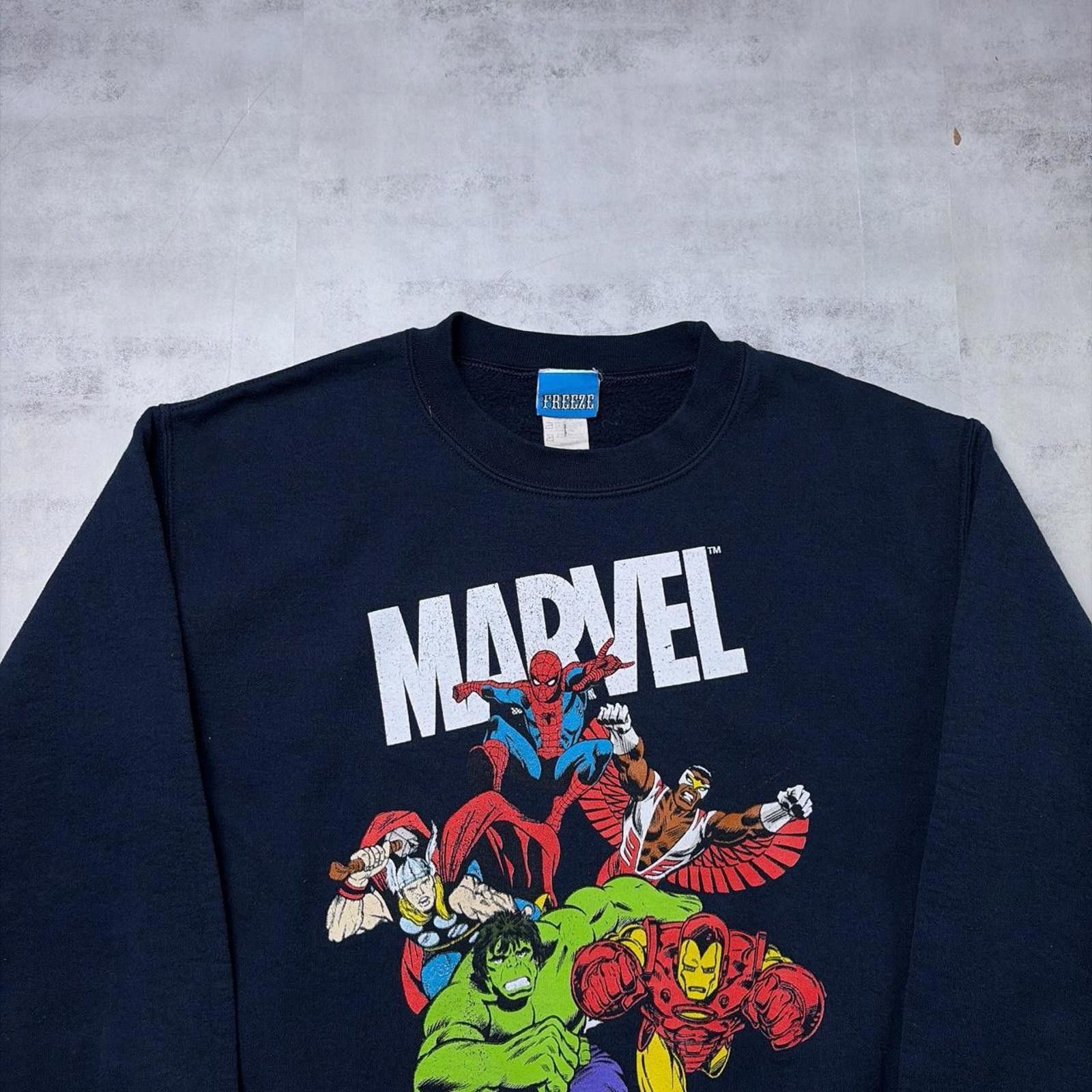 Other Vintage Freeze Marvel Superheroes Comics Crewneck Sweater Size US S / EU 44-46 / 1 - 3 Thumbnail