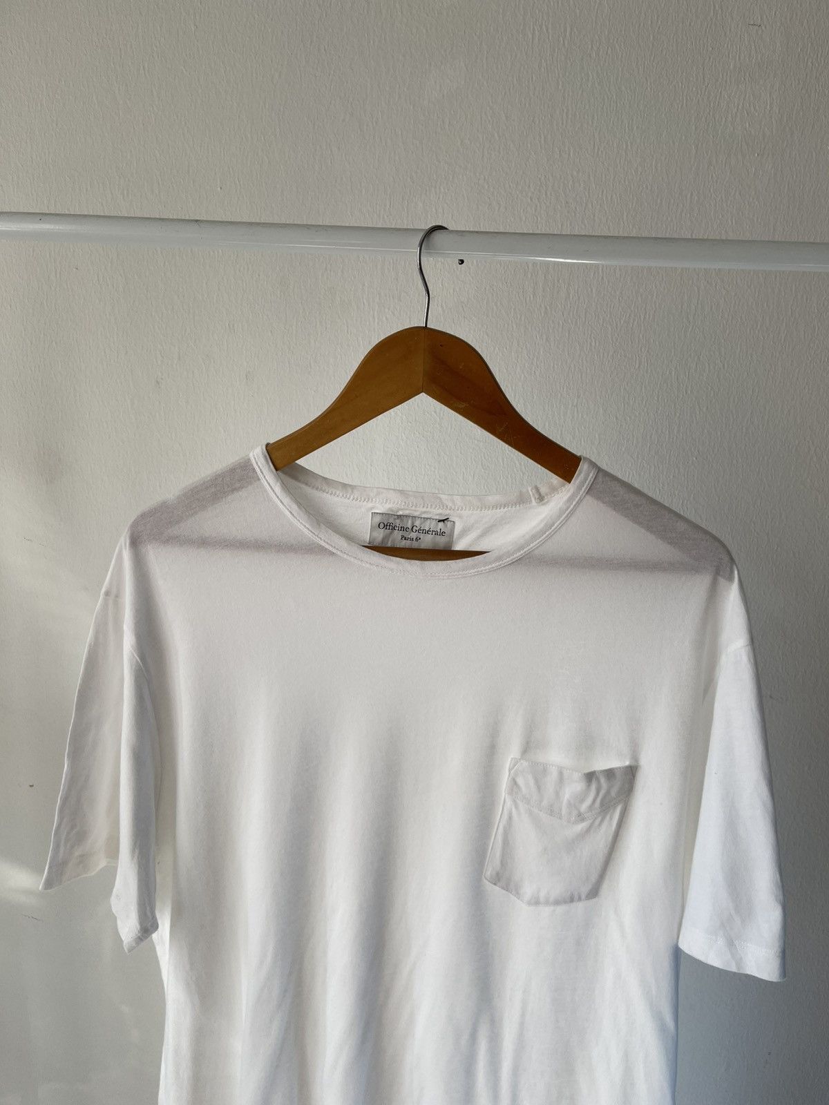 Officine Generale Officien Generele Paris Pocket Tee Size US L / EU 52-54 / 3 - 3 Thumbnail