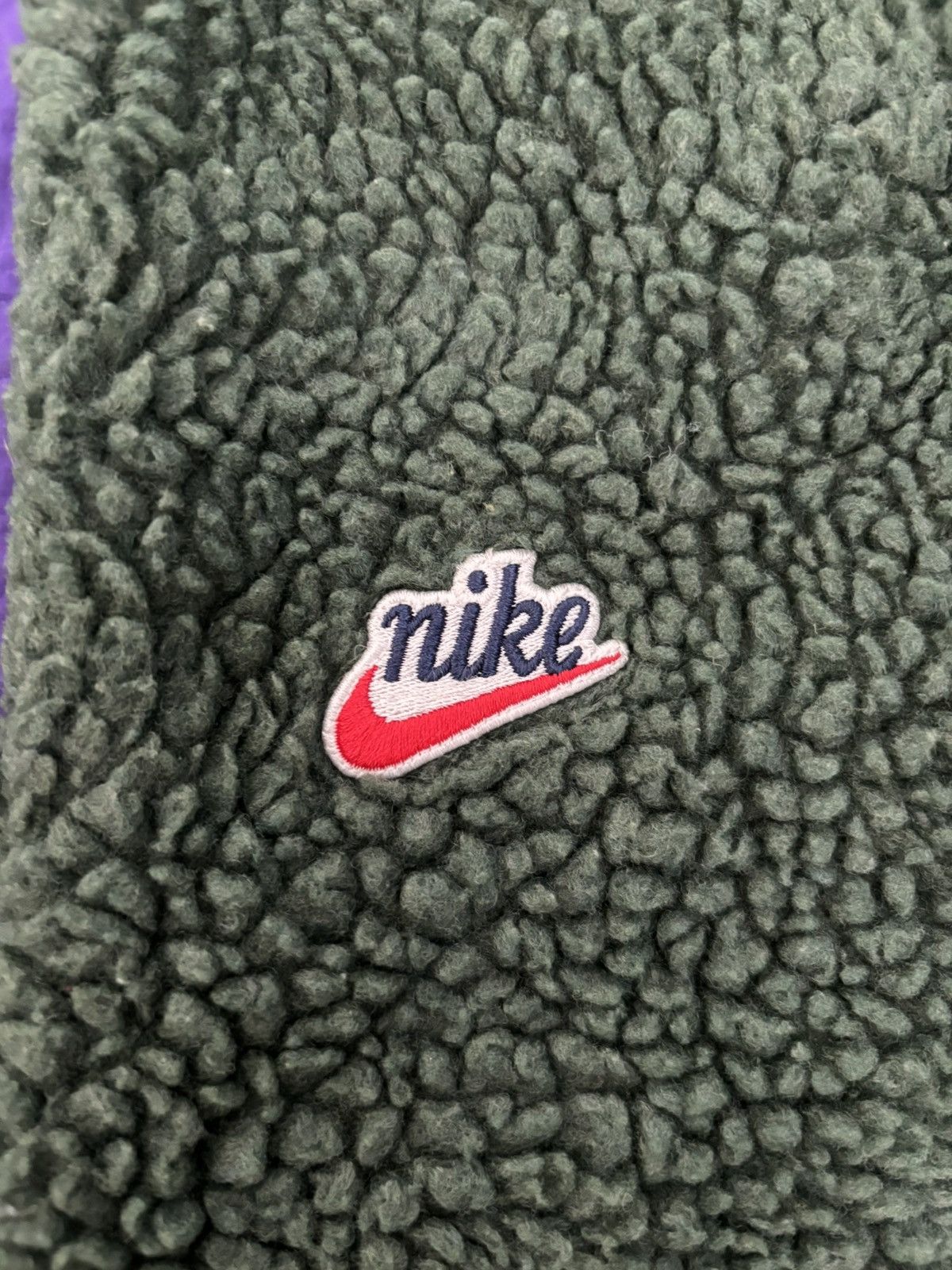 Nike Nike Sherpa Fleece Jacket Full Zip - Sequoia Size US M / EU 48-50 / 2 - 7 Thumbnail