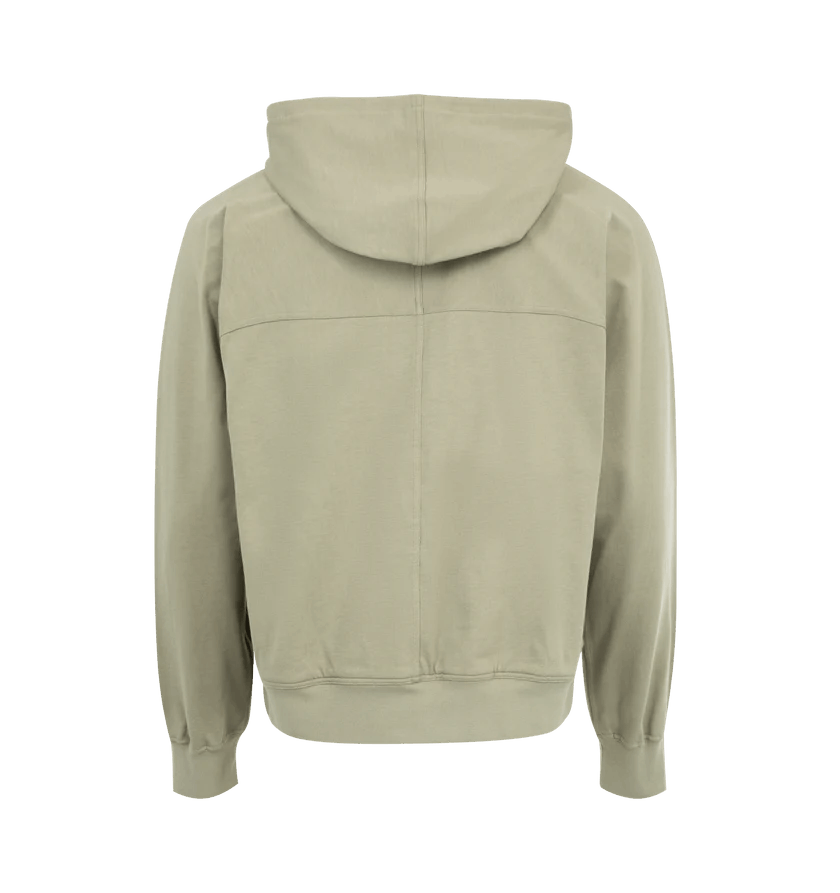 Rick Owens o1h1sh11225 Windbreaker Hooded Sweatshirt in Grey Size US M / EU 48-50 / 2 - 2 Thumbnail