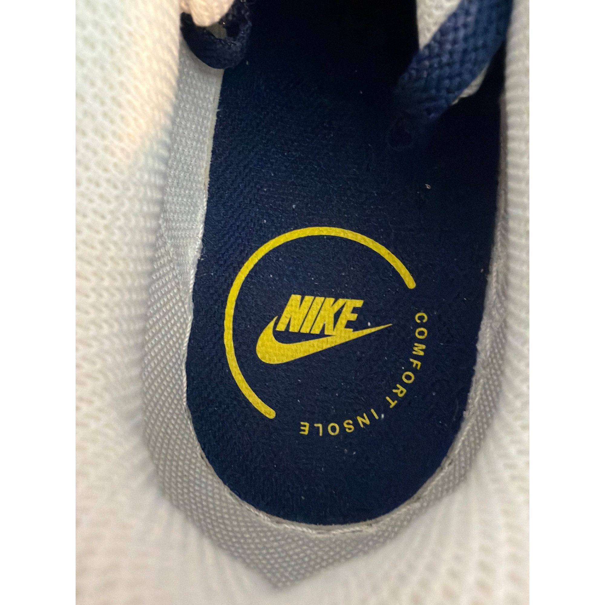 Nike Nike Court Vision Low Sneakers White Hyper Royal Blue Yellow Size US 10 / EU 43 - 5 Thumbnail