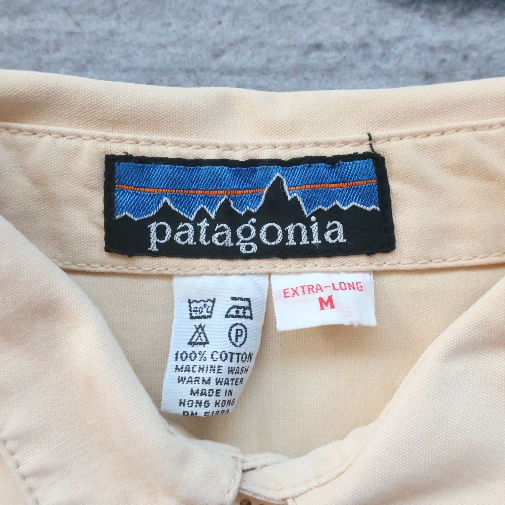 Patagonia Vintage Patagonia Button Up Shirt Men's Medium Tan Chouinard Hiking Climbing 80s Size US M / EU 48-50 / 2 - 3 Thumbnail