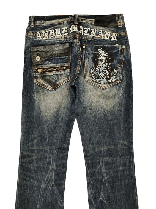 True Religion Andre Malraur 'Virgin mary' Clawmark Jeans True