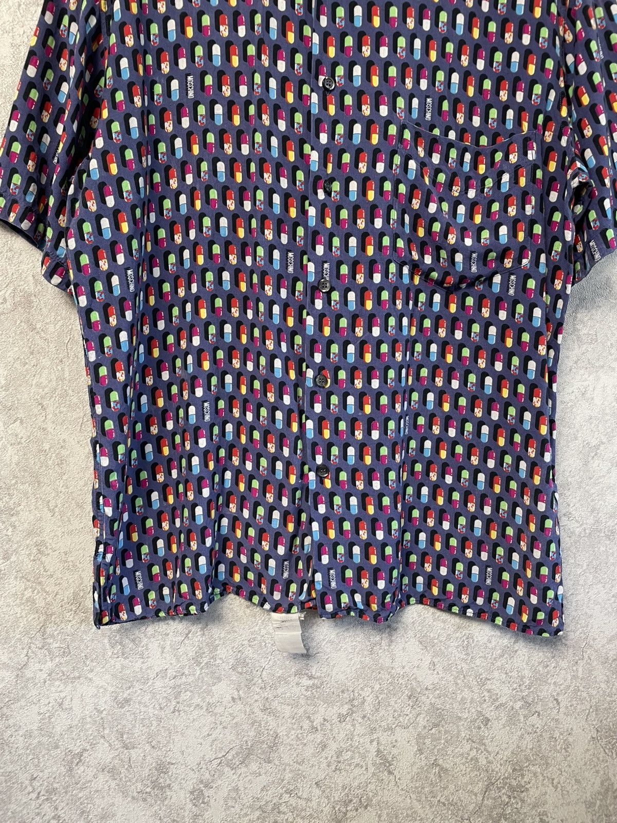 Moschino RARE Moschino x Cheap And Chic Pils 1997s Short Sleeve Shirt Size US L / EU 52-54 / 3 - 3 Thumbnail