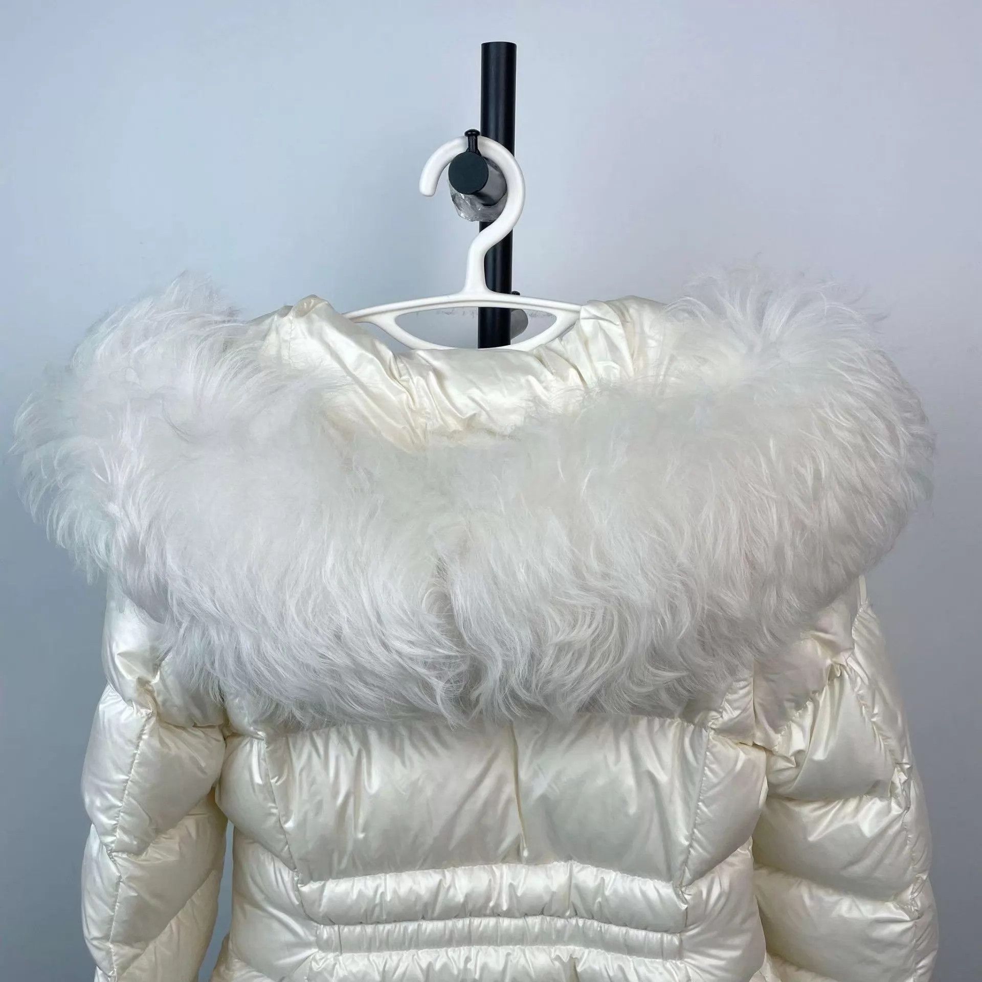 Moncler Moncler White Hooded Down Jacket Size XS / US 0-2 / IT 36-38 - 9 Thumbnail