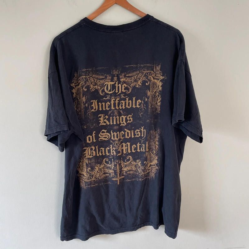 Gildan Vintage dark funeral black metal t shirt Size US XL / EU 56 / 4 - 3 Thumbnail