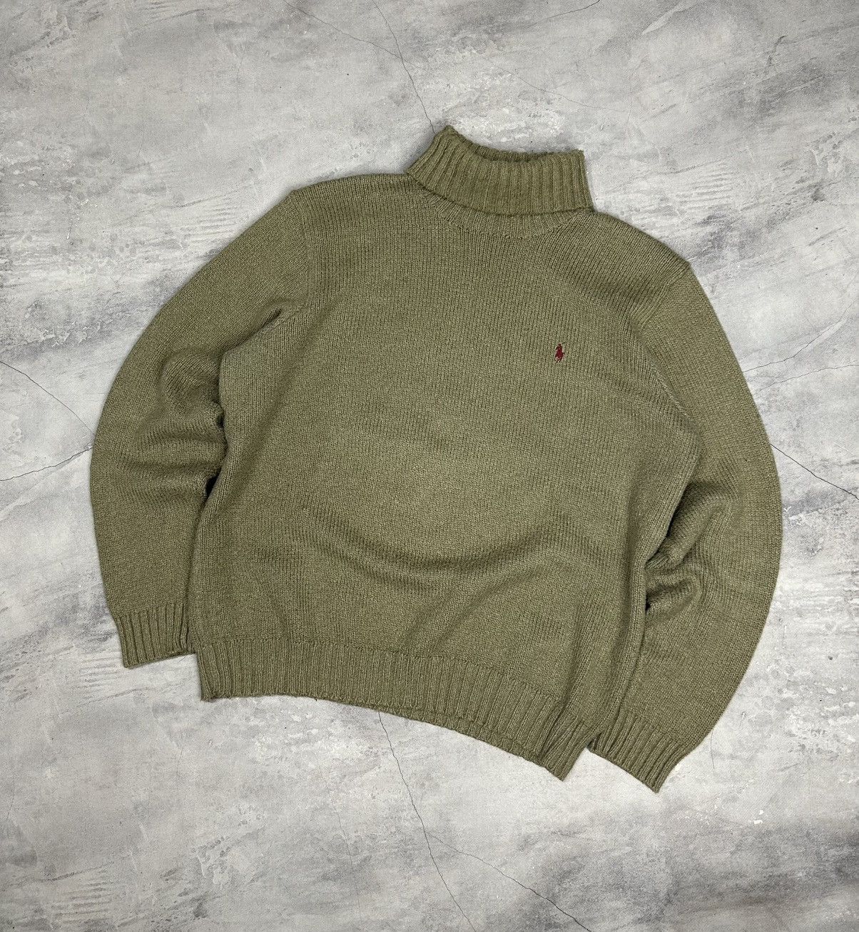 Polo Ralph Lauren Vintage Knit Polo Ralph Lauren Golf Sweatshirt Y2K Size US XL / EU 56 / 4 - 1 Thumbnail