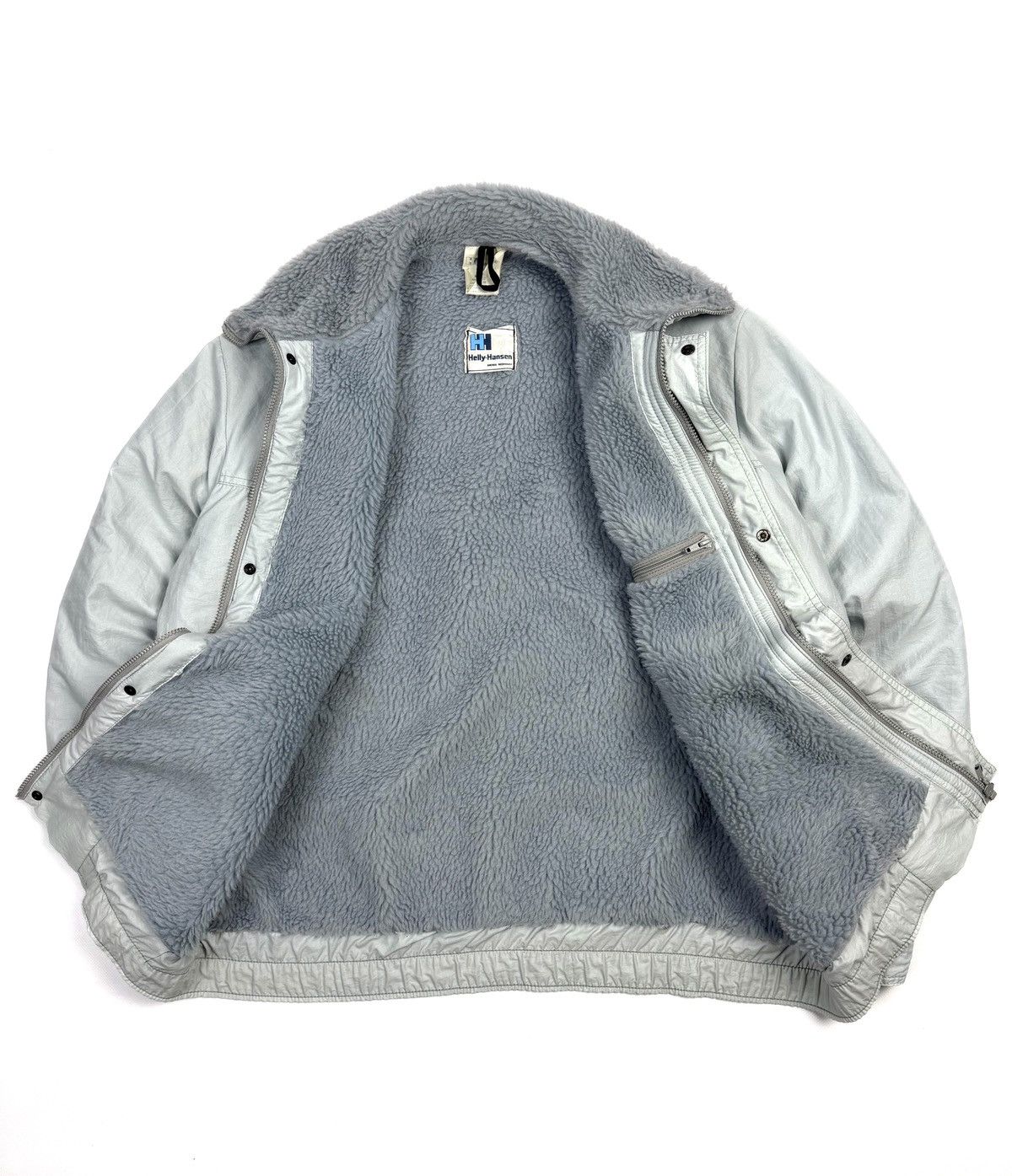 Helly Hansen Vintage Helly Hansen Sherpa Lined Bomber Jacket Portugal Size US M / EU 48-50 / 2 - 2 Thumbnail