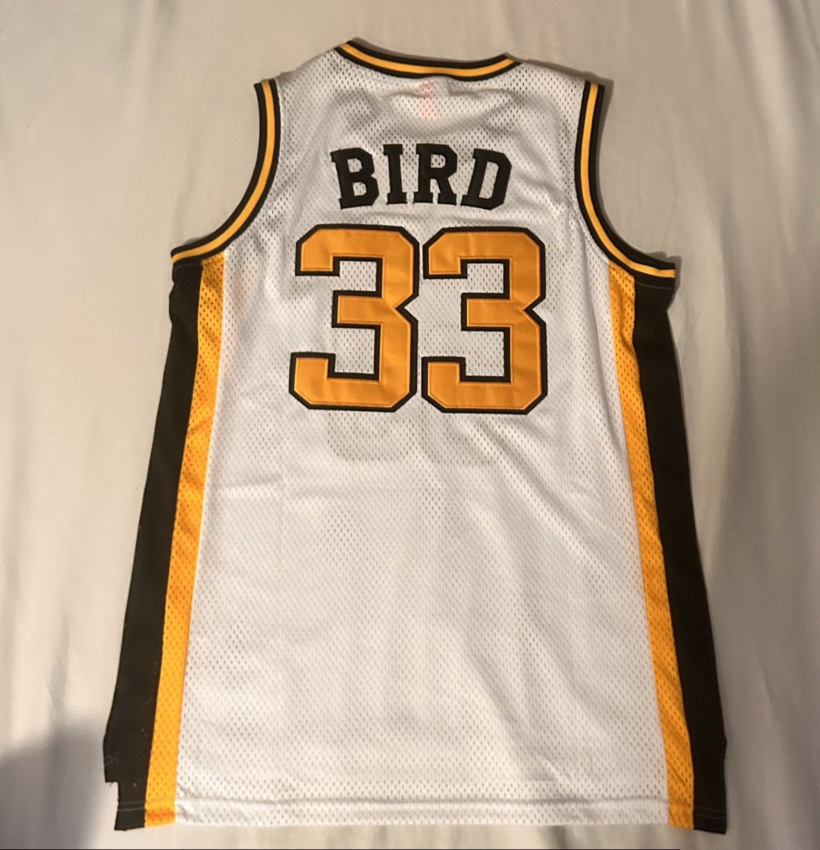 NBA Larry Bird #33 Spring Valley High School Jersey Size US L / EU 52-54 / 3 - 4 Thumbnail