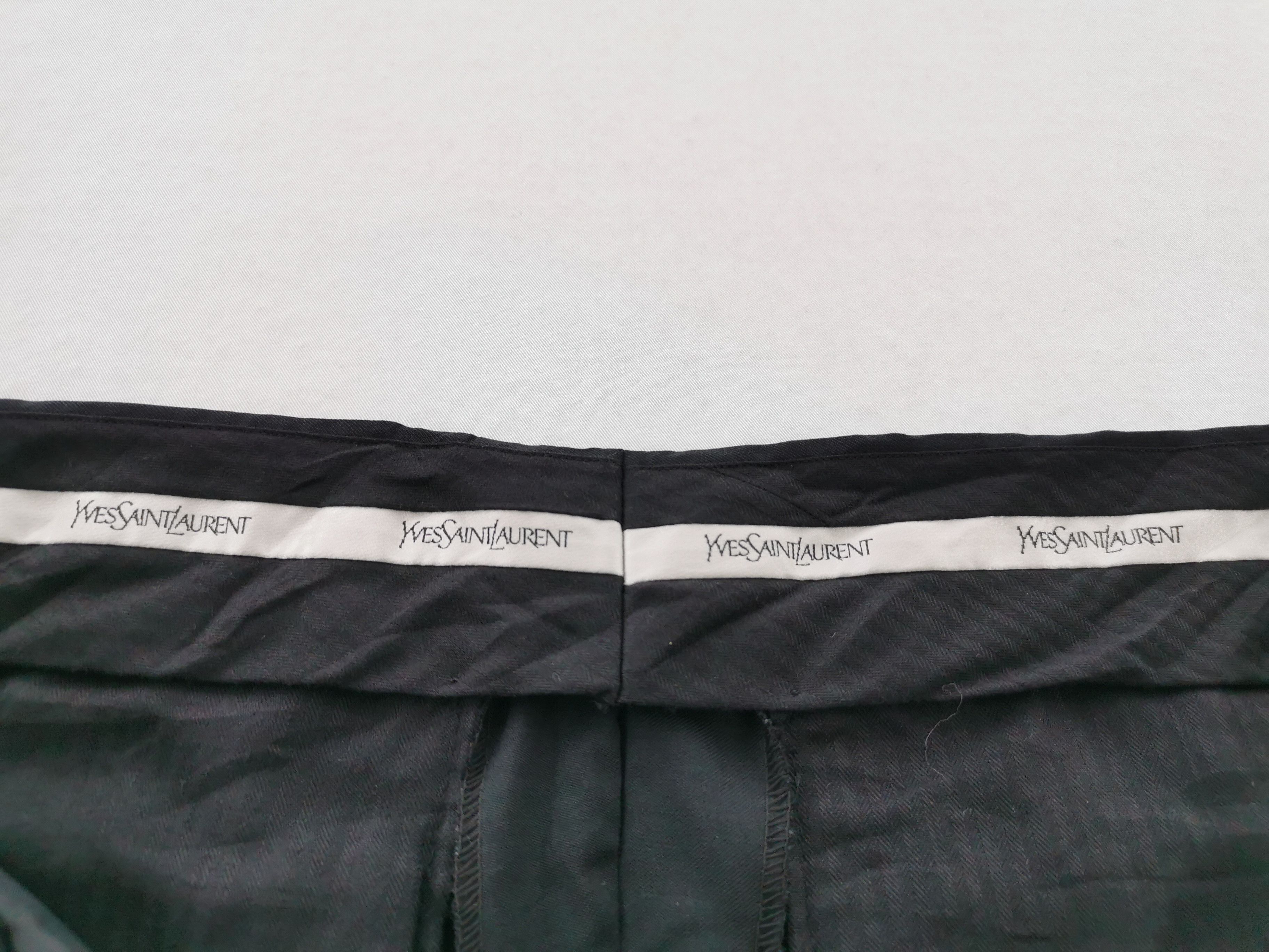 Yves Saint Laurent Yves Saint Laurent Made In Italy Slack Trouser Pants Size 34 Size US 34 / EU 50 - 7 Thumbnail