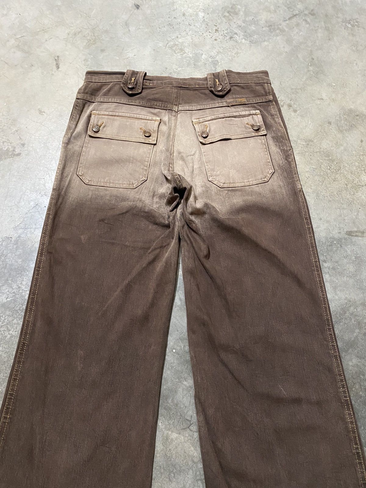 Hysteric Glamour Japanese Crazy Fade Bush Pocket Baggy Jeans 231 Size US 32 / EU 48 - 2 Thumbnail