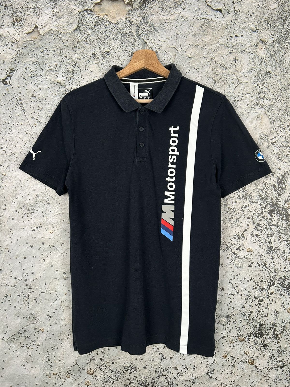 BMW × Puma Vintage BMW Puma Motorsport Polo Tee Racing Hype Size US S / EU 44-46 / 1 - 1 Thumbnail
